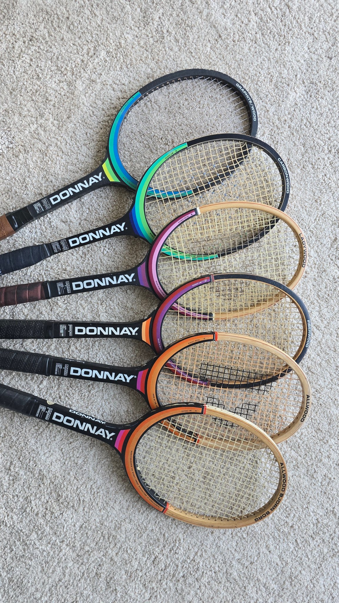 What's the difference between Donnay Allwood and Donnay Borg Pro