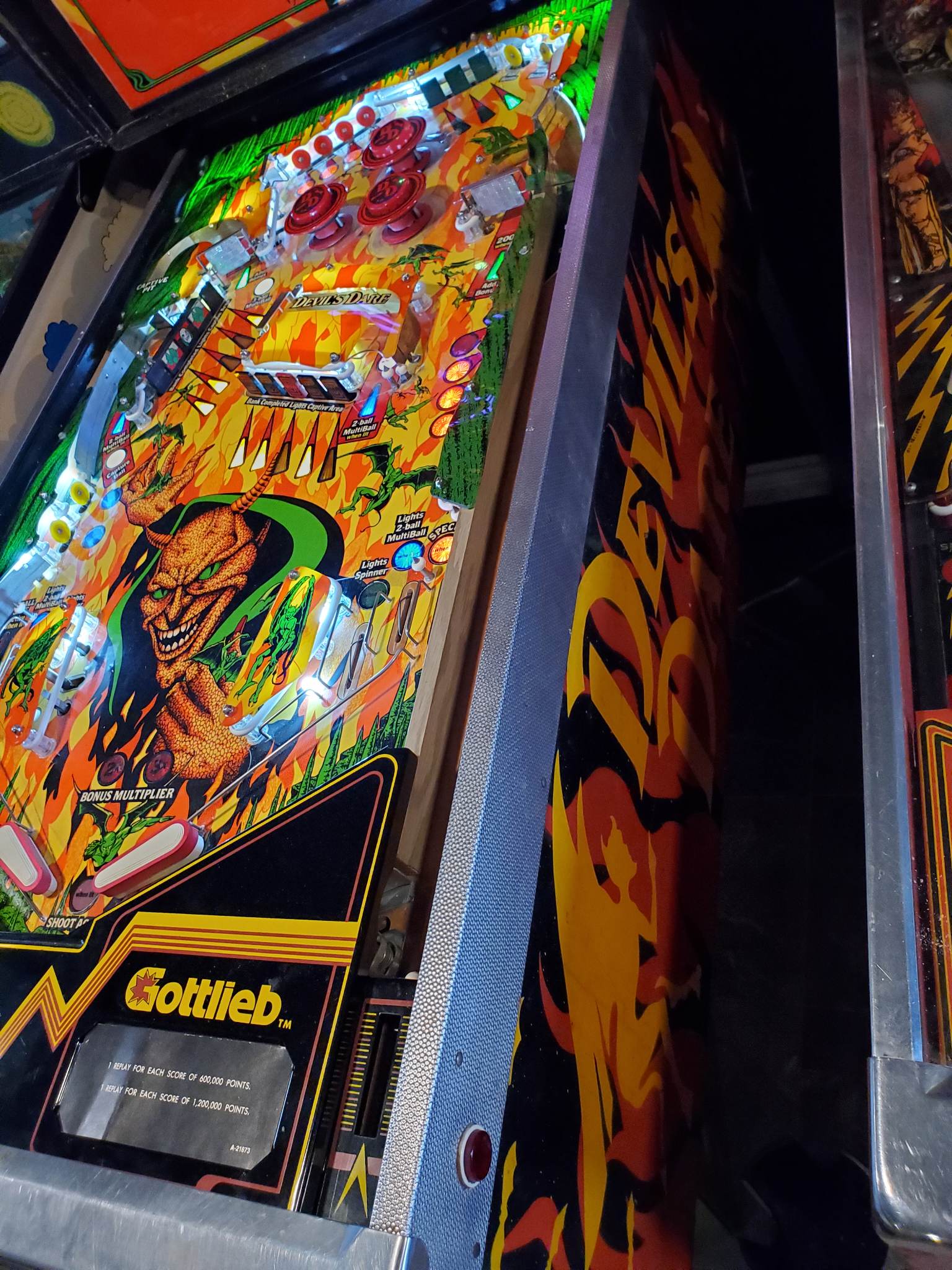 Jeu Vectrex Pinball (Flipper) - Version Loose En Bon état