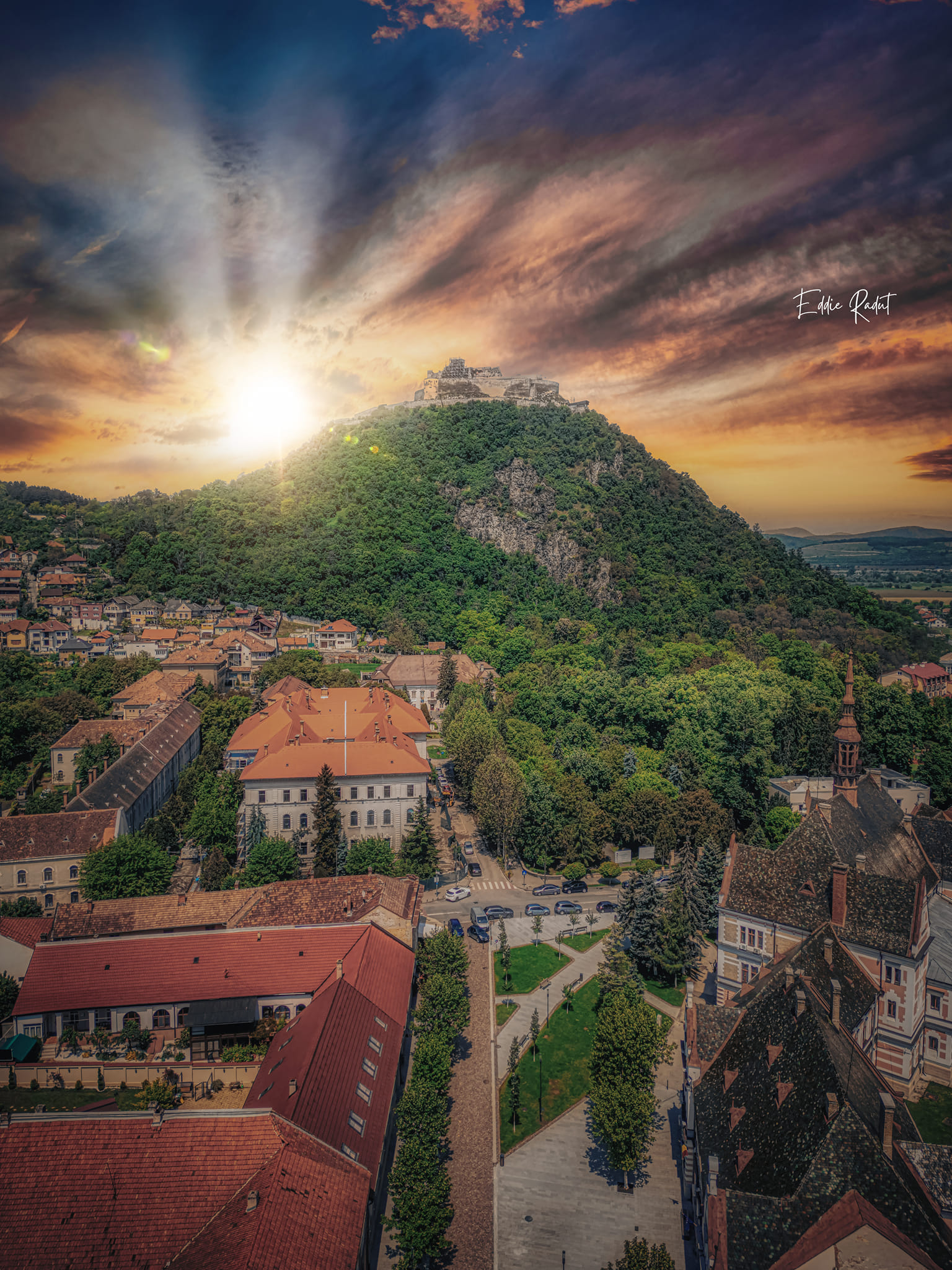 Radut - #Deva #sunset #DEVAeFRUMOASA #transylvania #romania # ...