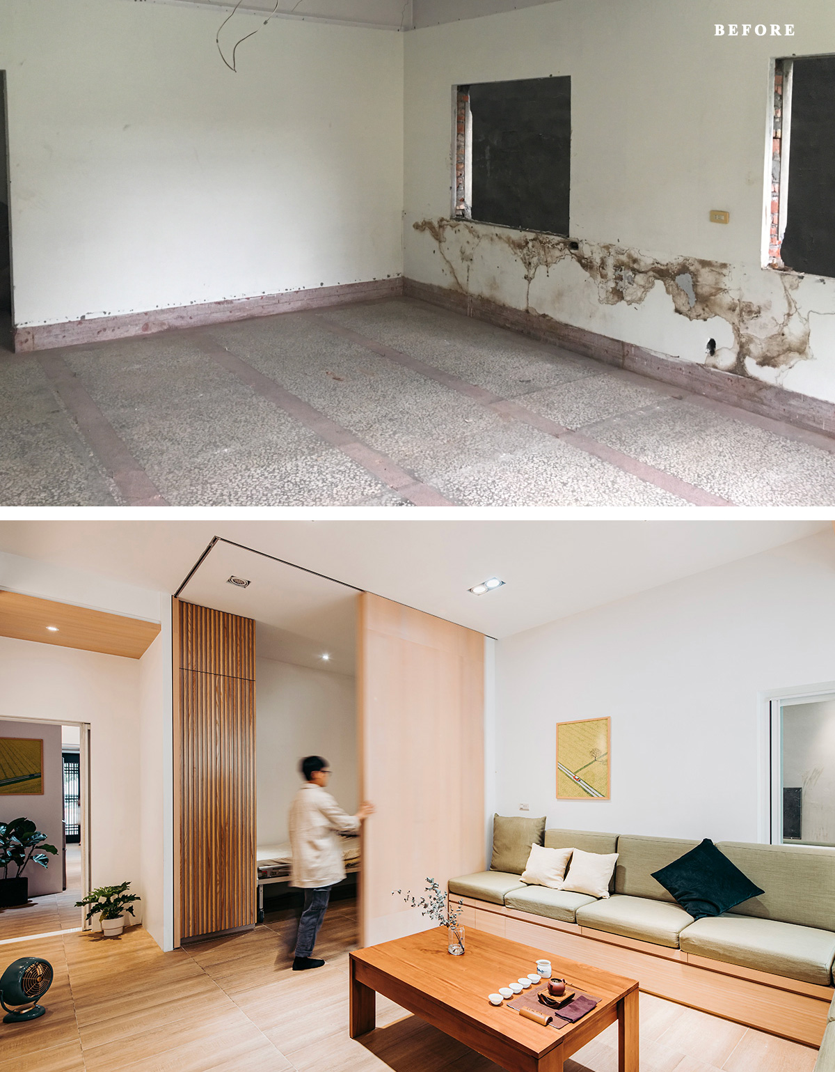DECOmyplace - 翻新 50年長型街屋！高雄 40 坪輕日式透天 全文...