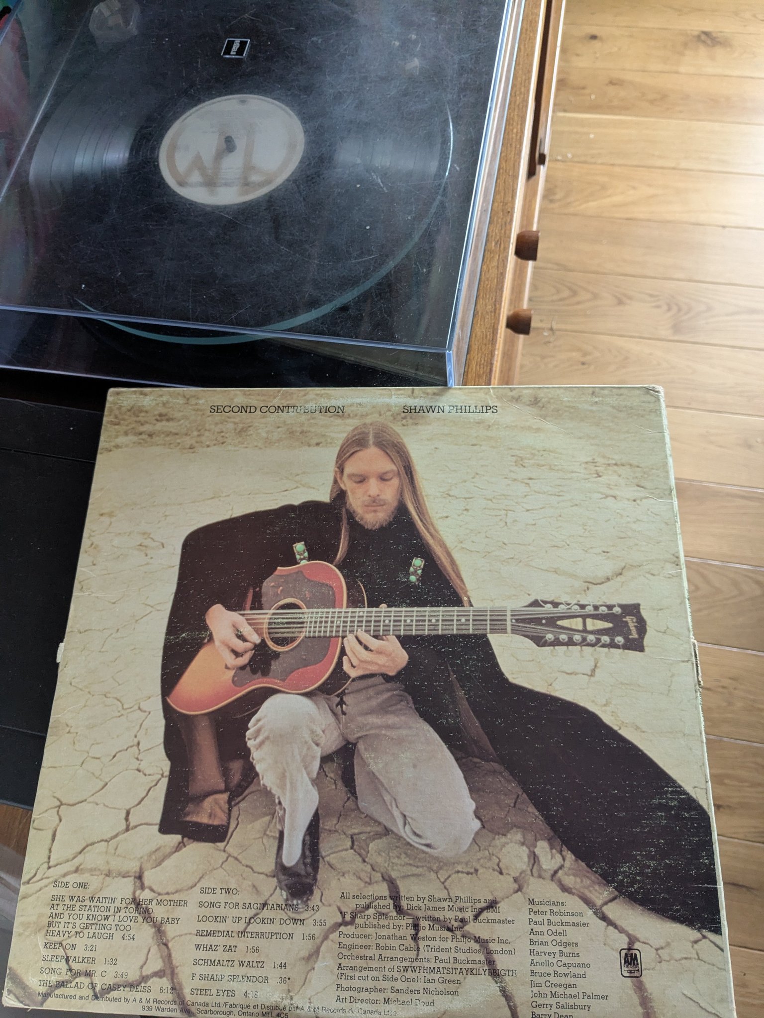 Shawn Phillips Second Contribution LP from 1971