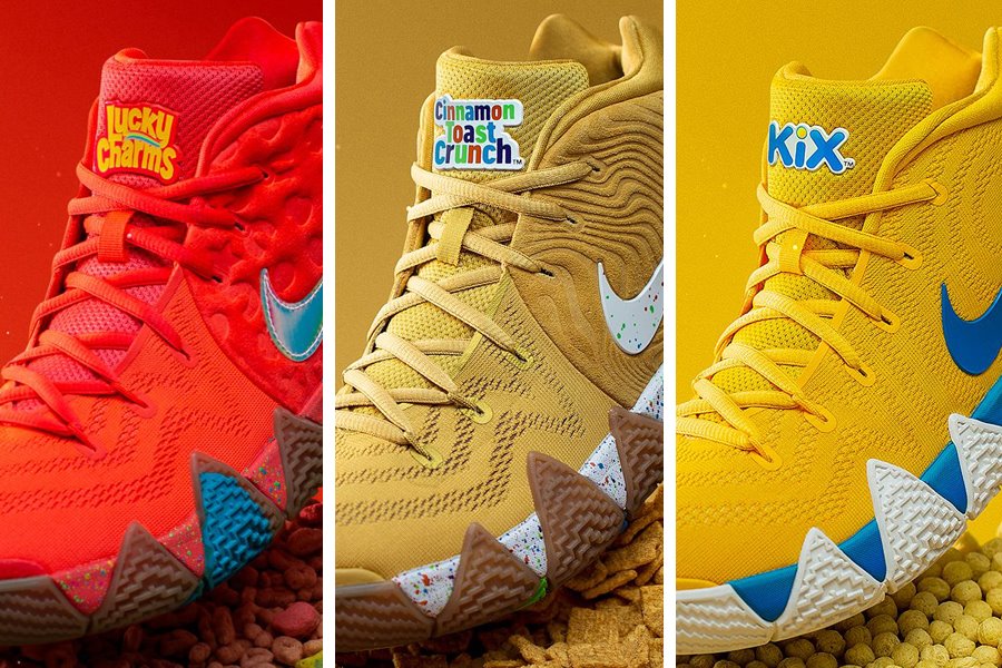 First look at the Nike Kyrie 4 “Decades Pack” releasing in limited
