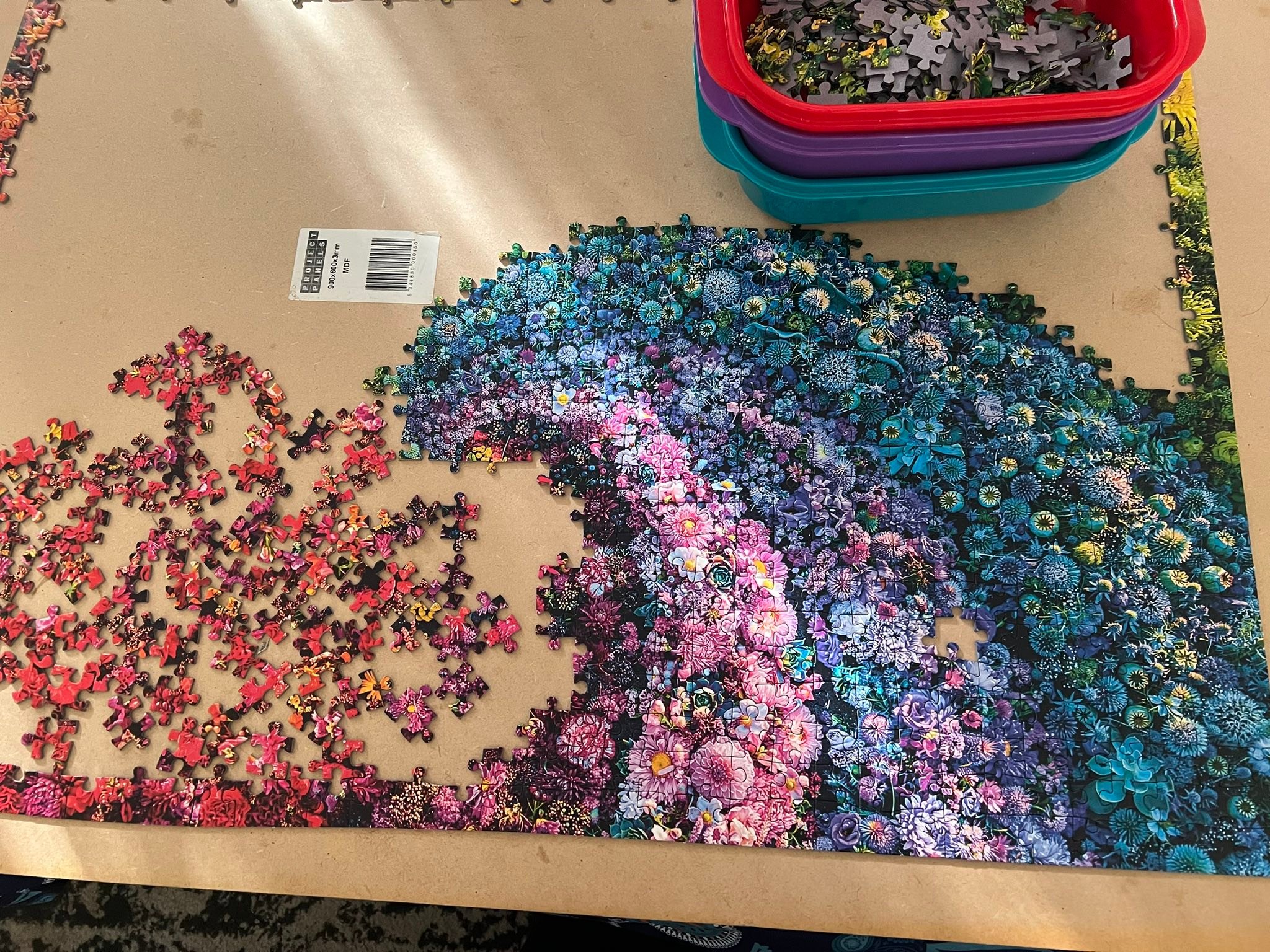 Puzzle - Clementoni - Colorboom collection - 1000 pièces - Couleurs