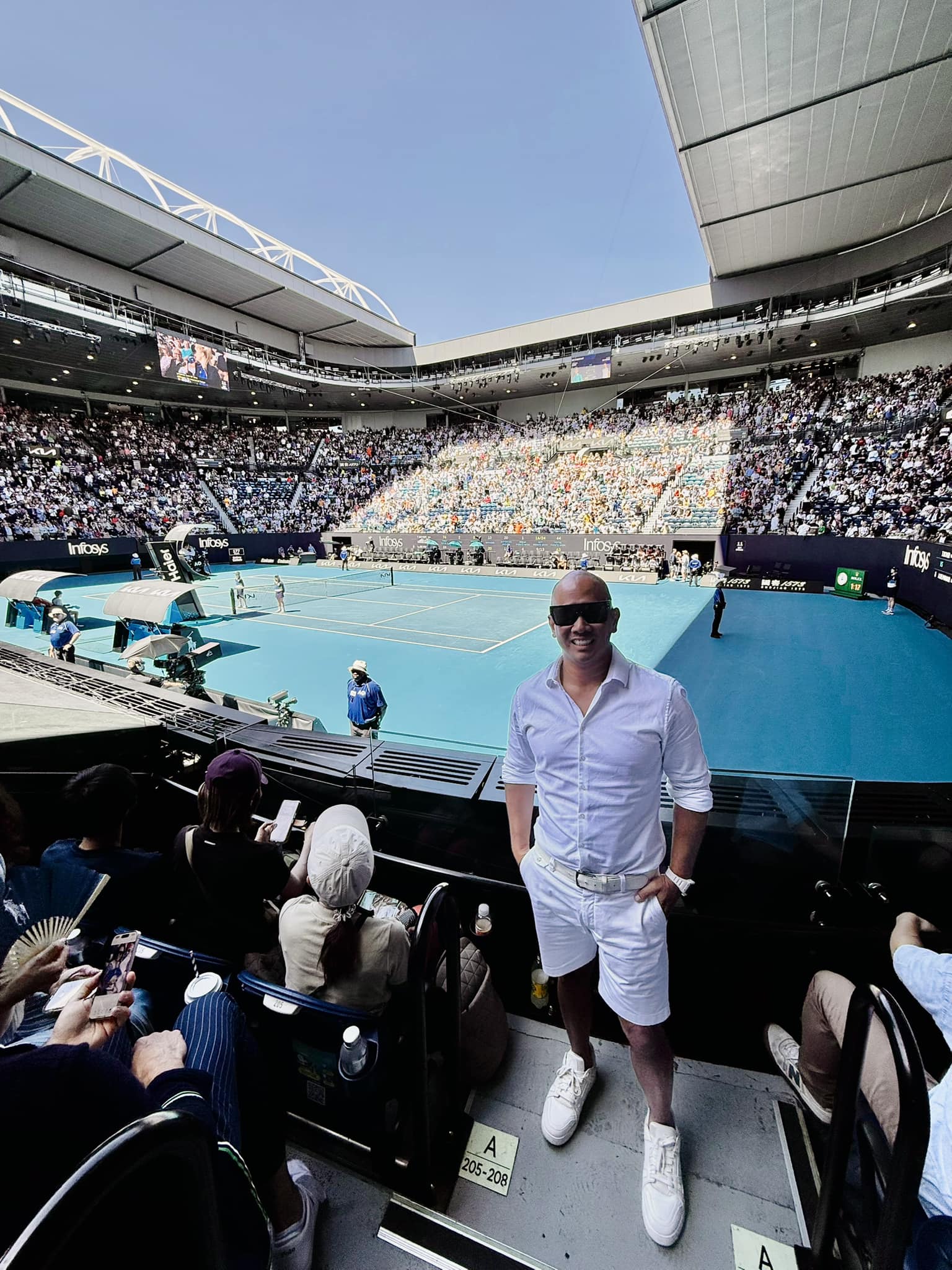 In celebration of the Australian Open Finals Weekend, we hosted an
