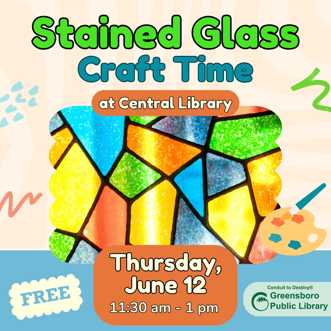 Greensboro - You don't need to cut glass to create beautiful designs ...