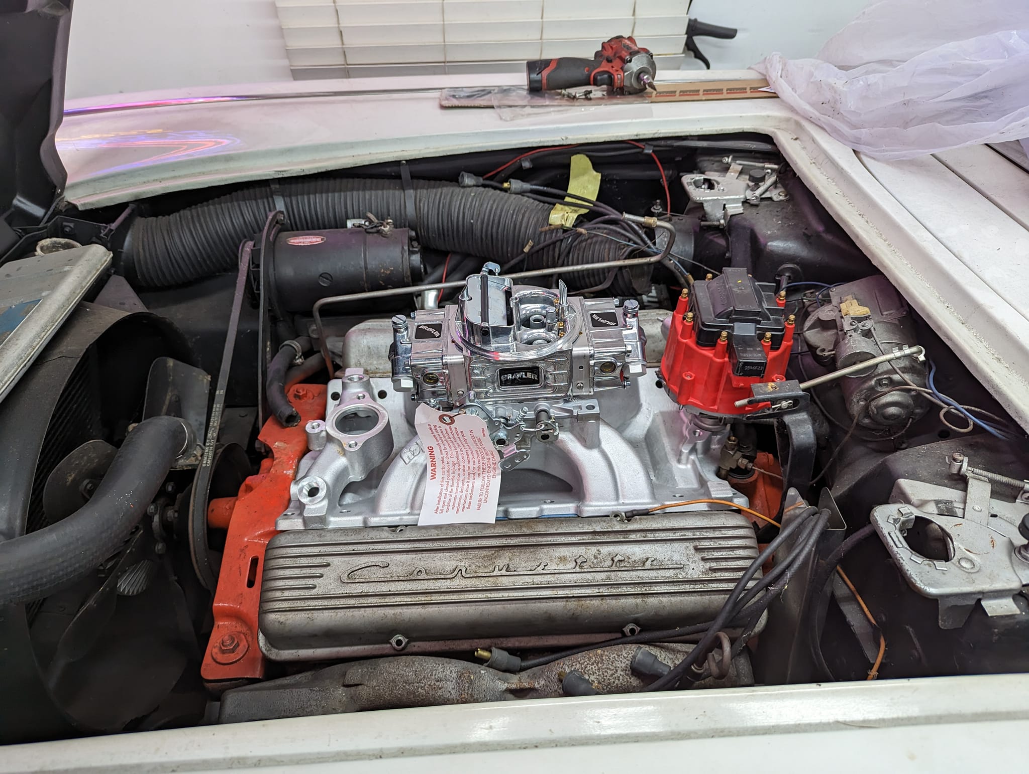 ZS212 swap: crankcase vent purging oil pretty bad. I could be a