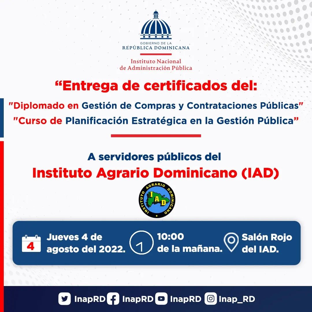 Continuamos... - Instituto Nacional de Administración Pública