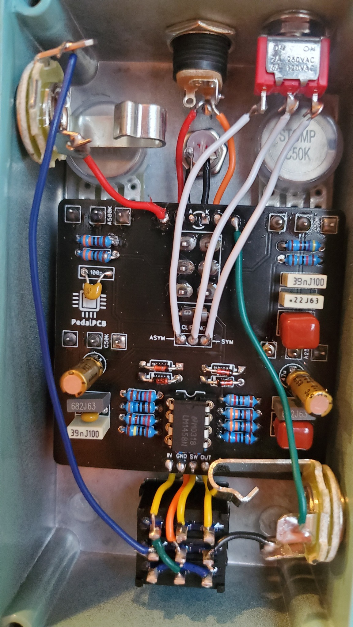 Timmy V3 clone mod for external gain switch?