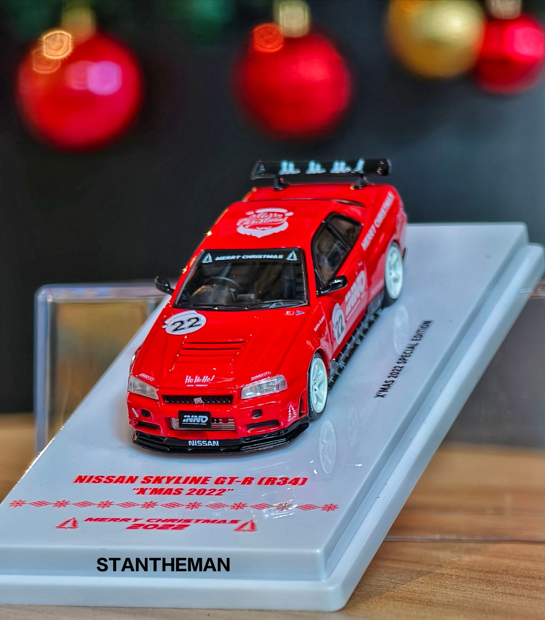 𝟐 𝐃𝐀𝐘𝐒 𝐓𝐈𝐋𝐋 𝐗𝐌𝐀𝐒 Inno64 Nissan Skyline GT-R R34 Xmas 2022