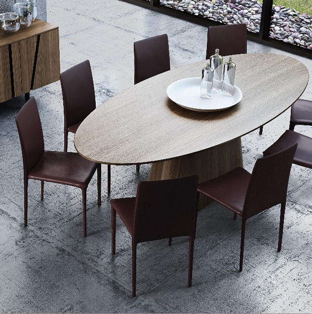 Modloft - The Sullivan dining table is a beautiful work of art that ...