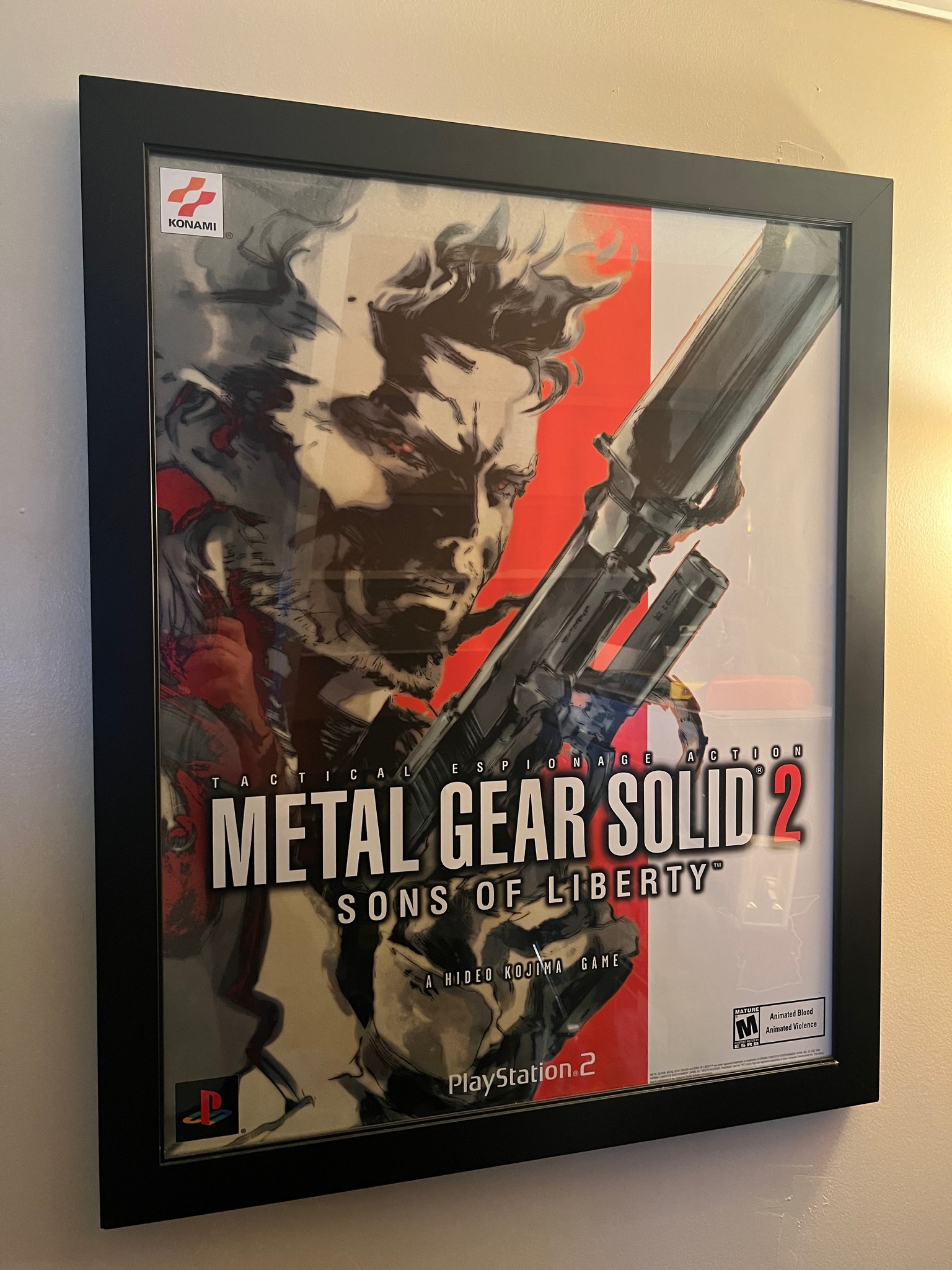 Metal Gear Solid 2: Sons of Liberty poster for sale