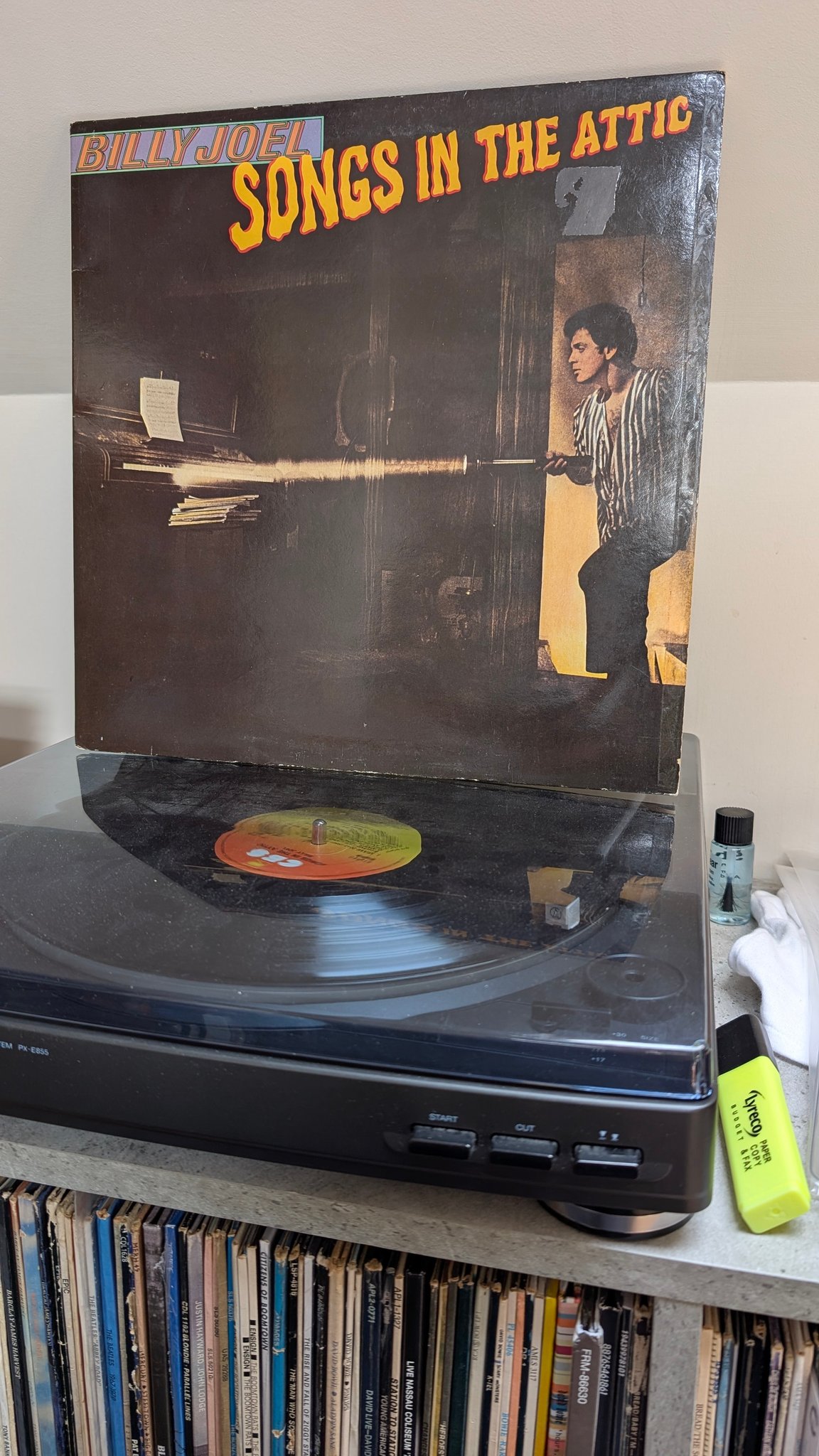 Songs in the Attic' was released during this month in 1981. What's