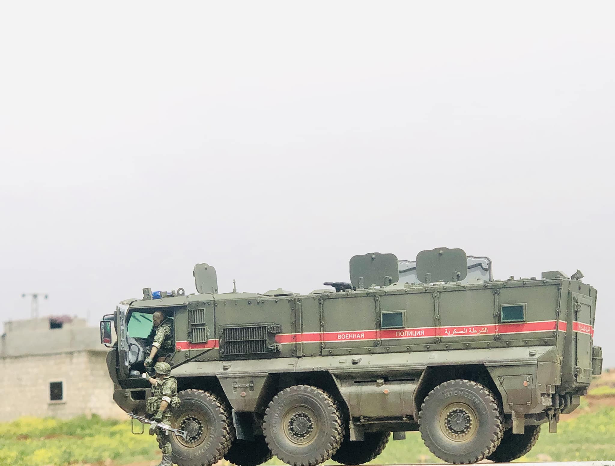 Kamaz Typhoon-K 6*6 MRAP vehicle 1/35 Zvezda