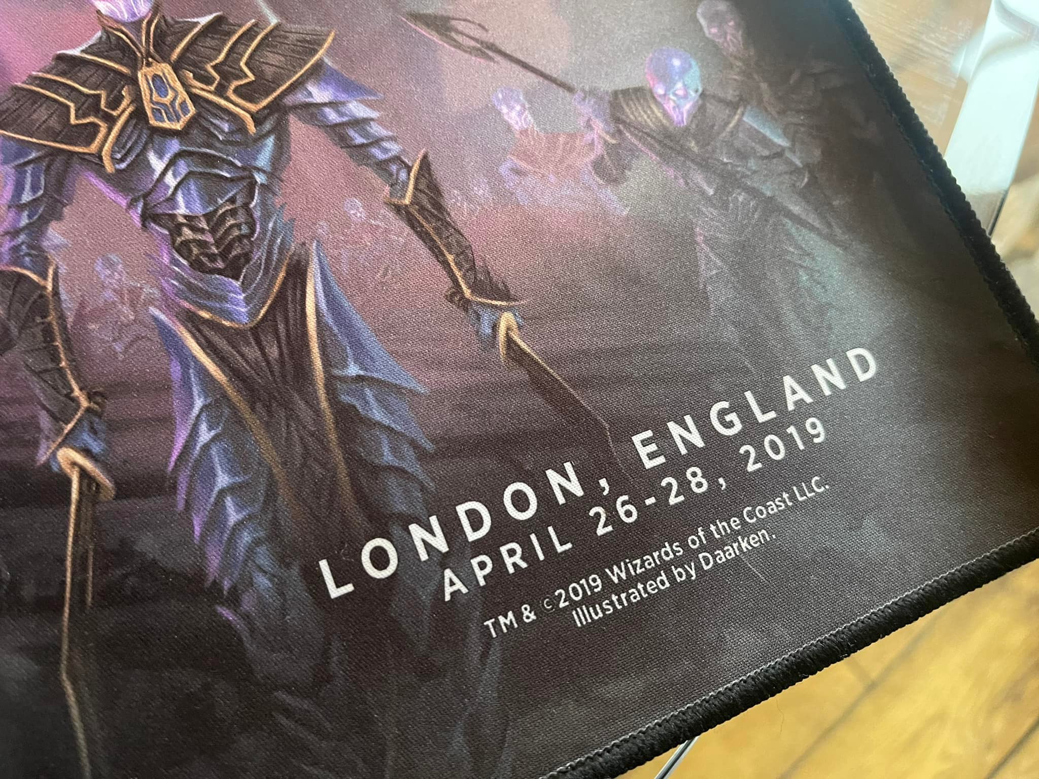 Mythic Championship 2 foil playmat for sale