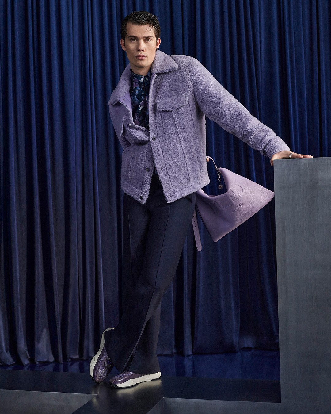 FendiAmbassador Nicholas Galitzine wore #FendiFW23 on the cover of