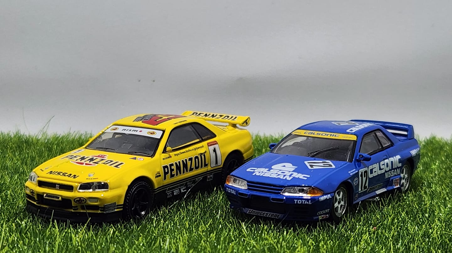 Pop Race Skyline GTR (BNR32) JTC 1990 Calsonic