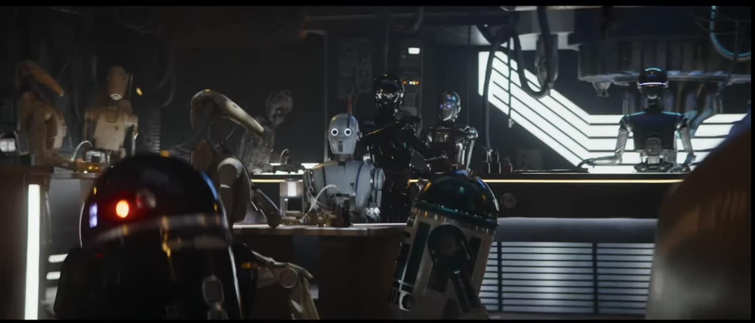 I would buy a Lego diorama set of this droid bar.