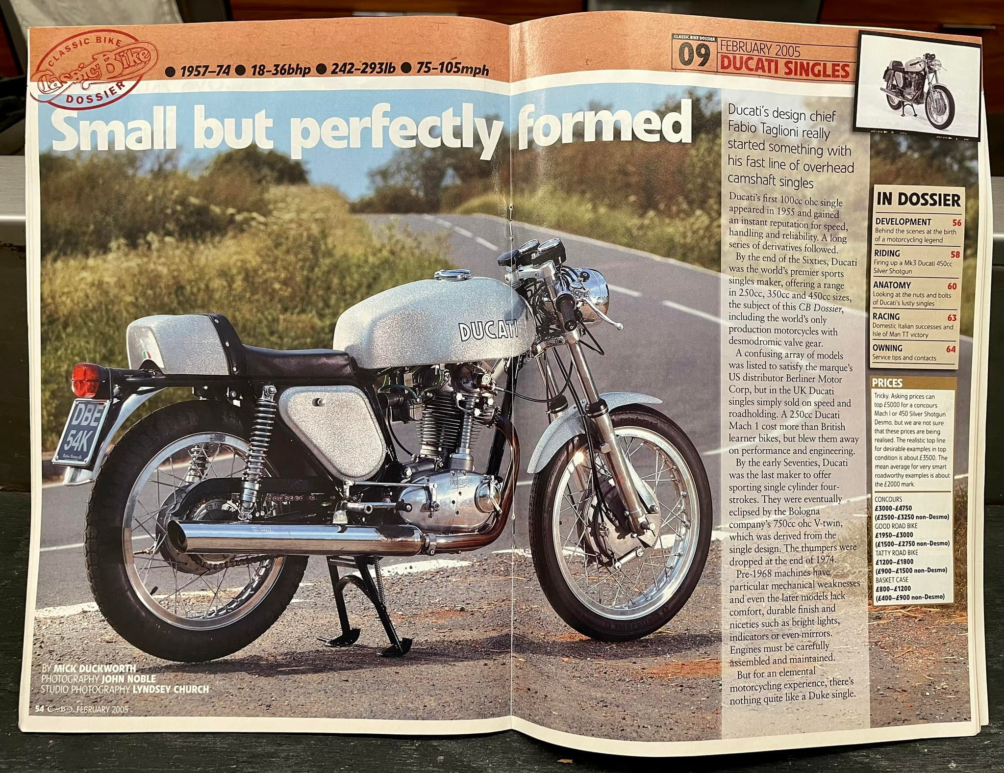 Classic Motorcycle Mechanics mag. feature.