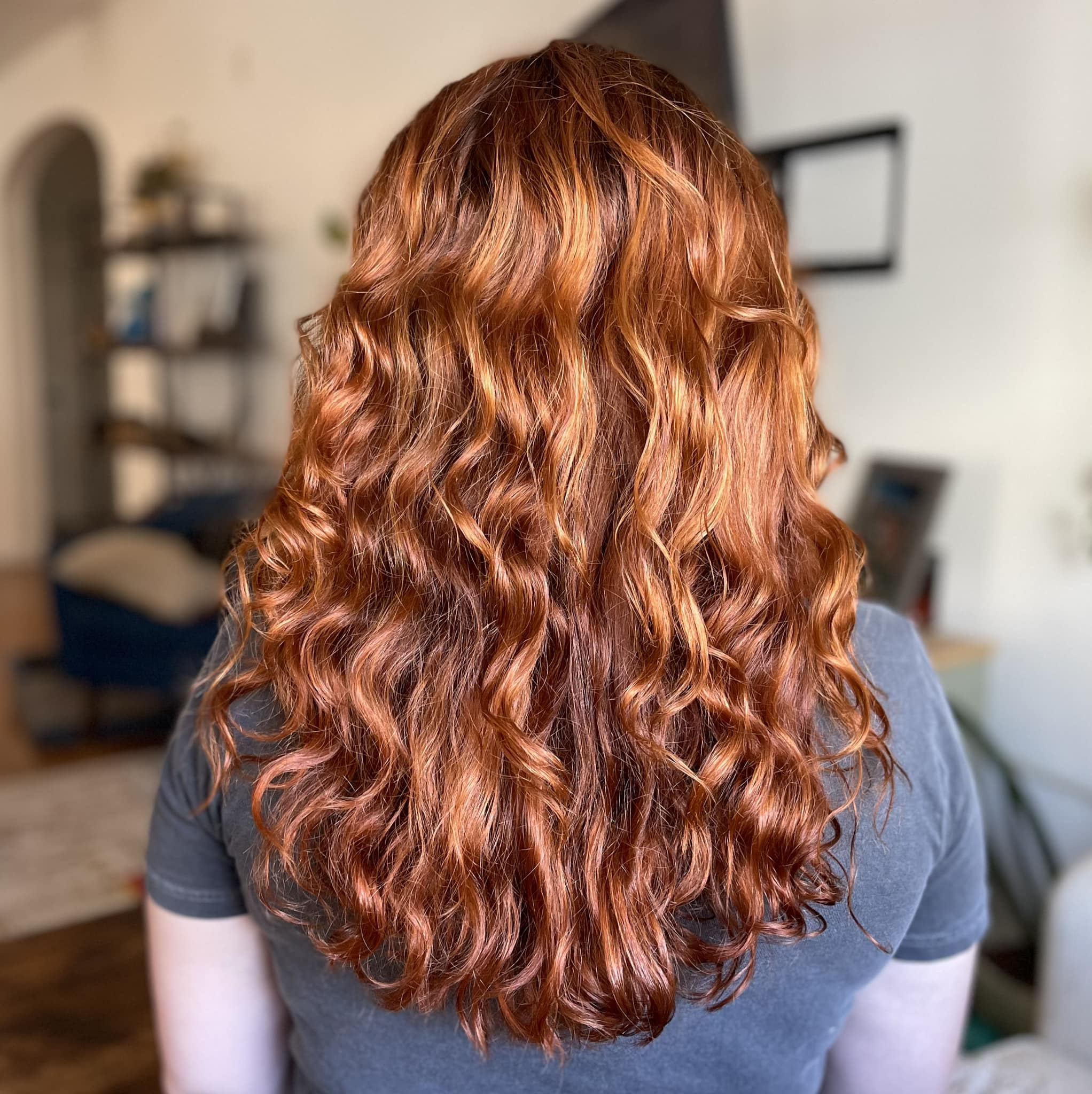 First time henna user achieves Irish red hair with cinnamon kit