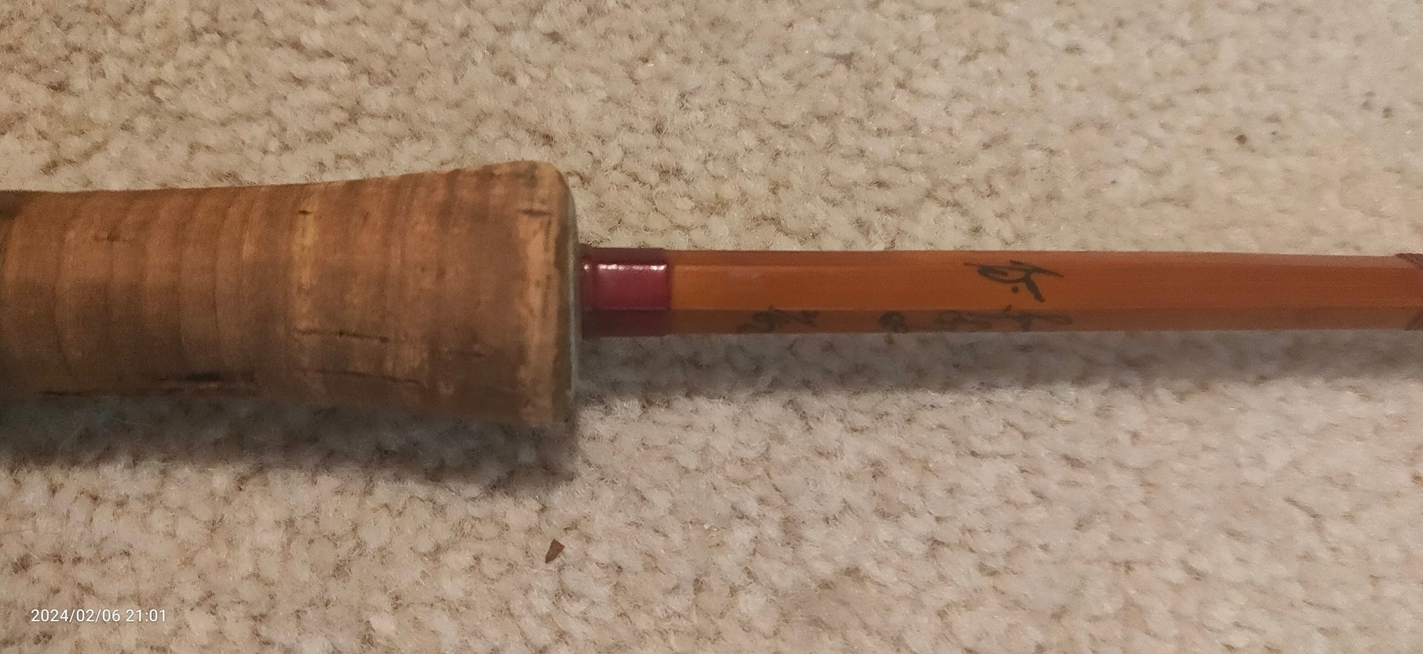 Any information on the Asbjorn Horgard cane fly rod model 94856?