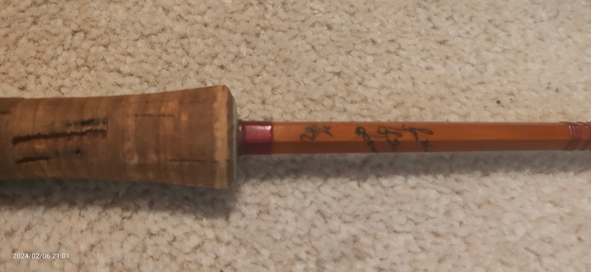 Any information on the Asbjorn Horgard cane fly rod model 94856?