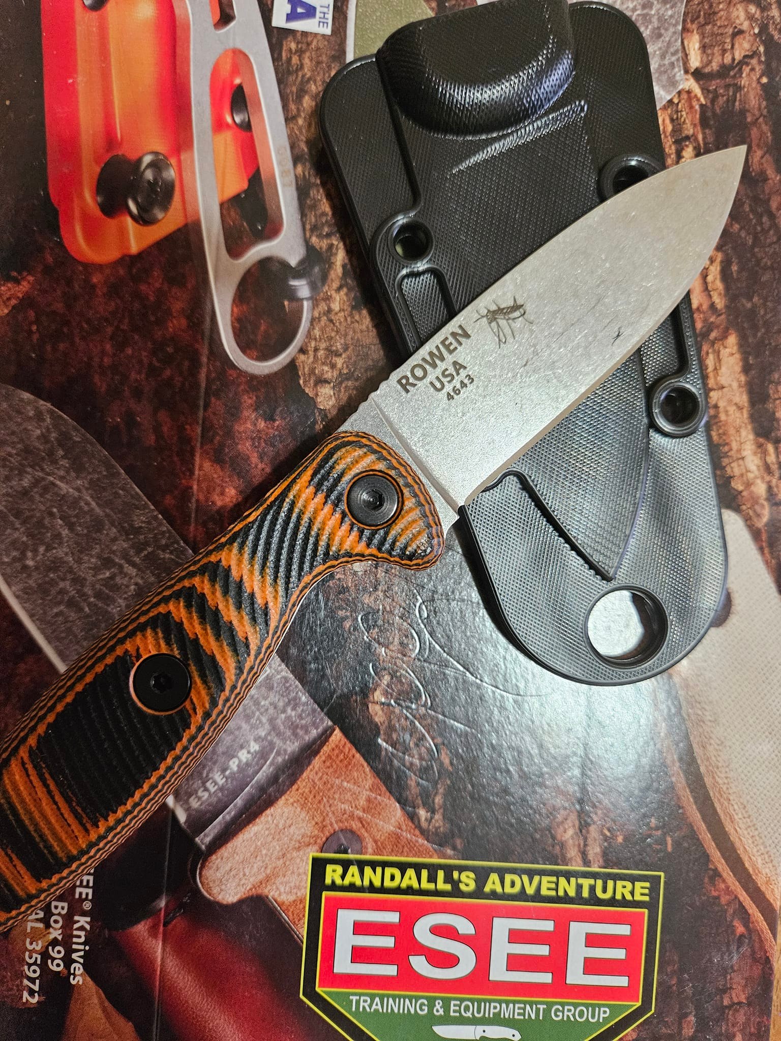 Esee Xancudo knife with G10 scales and S35VN steel