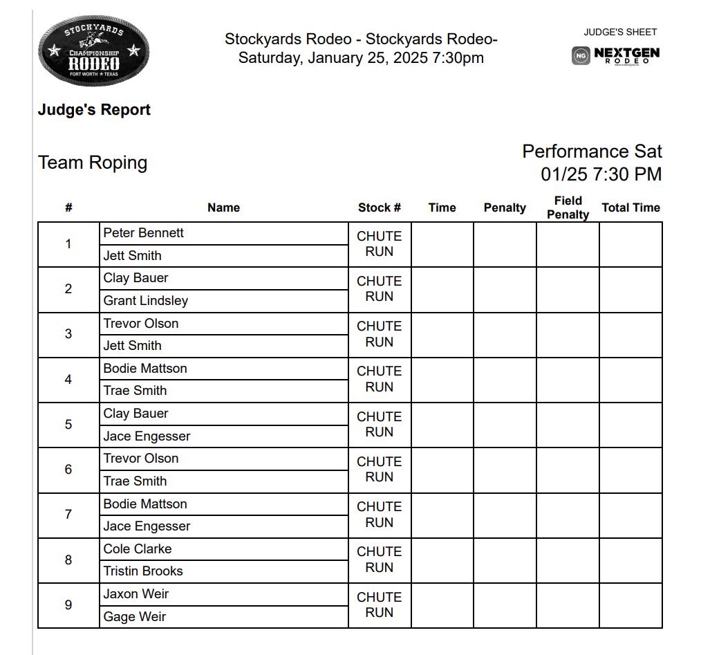 Cindy - ⭐️Tonight’s Team Roping Performance⭐️ All other Team Roping Pre ...