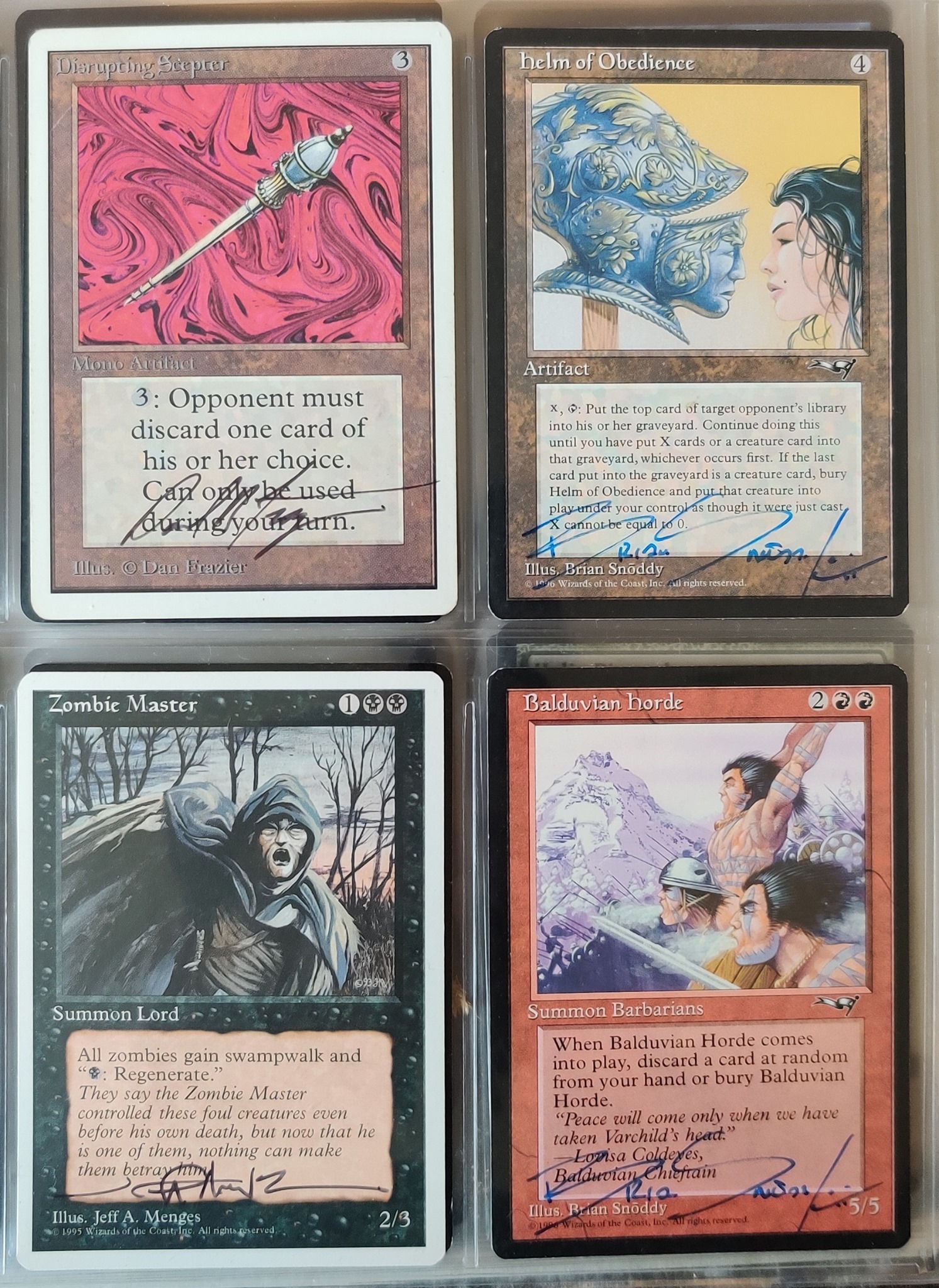 Helm of Obedience surprise in Magic: The Gathering game
