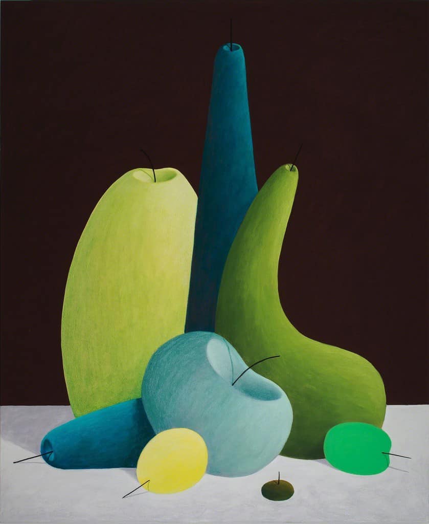 Still Life', 2017, by Swiss artist Nicolas Party (b. 1980)