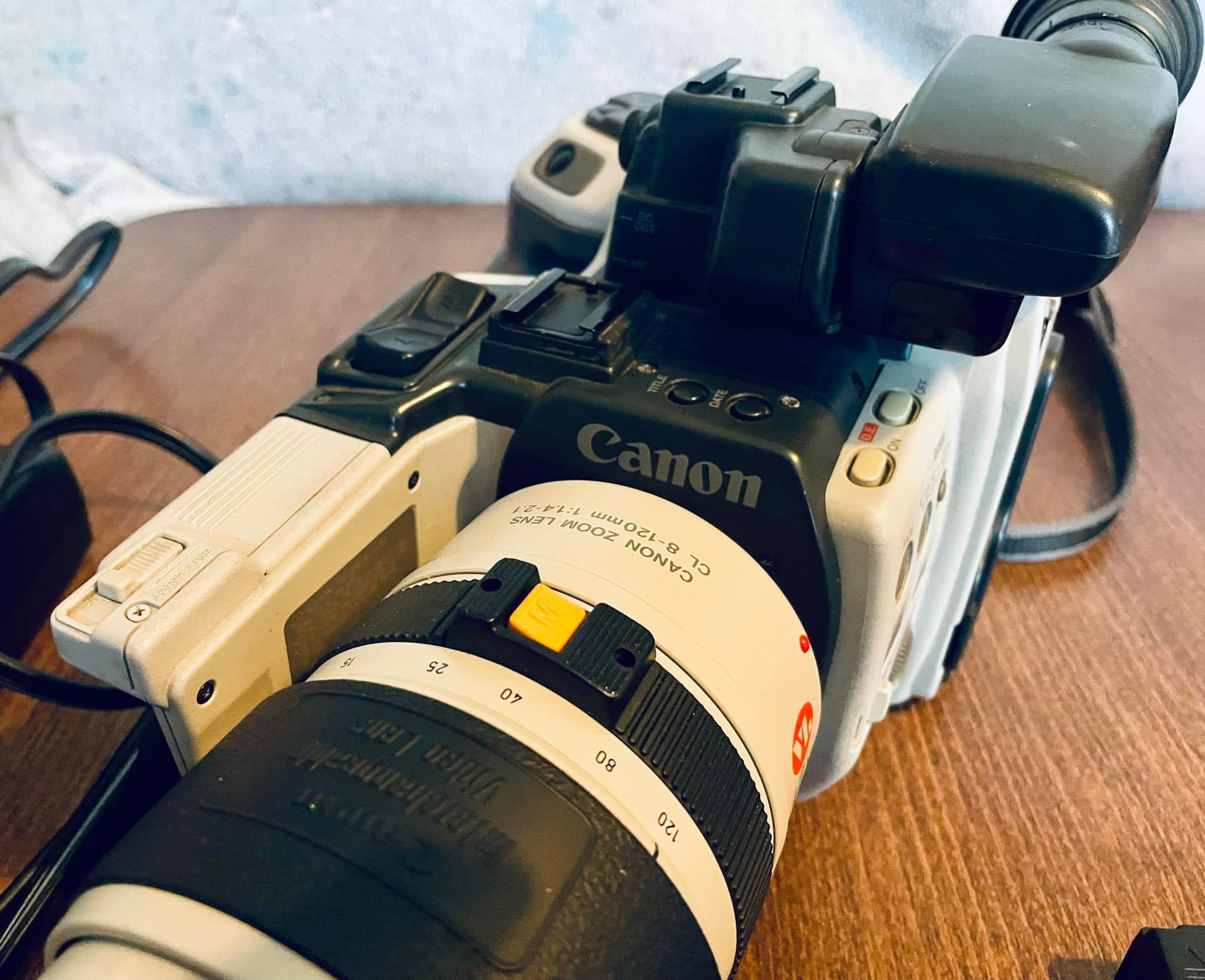 CanoVision EX1Hi Canon Zoom Lens CL 8-120 mm f/1.4-2.1 8mm 