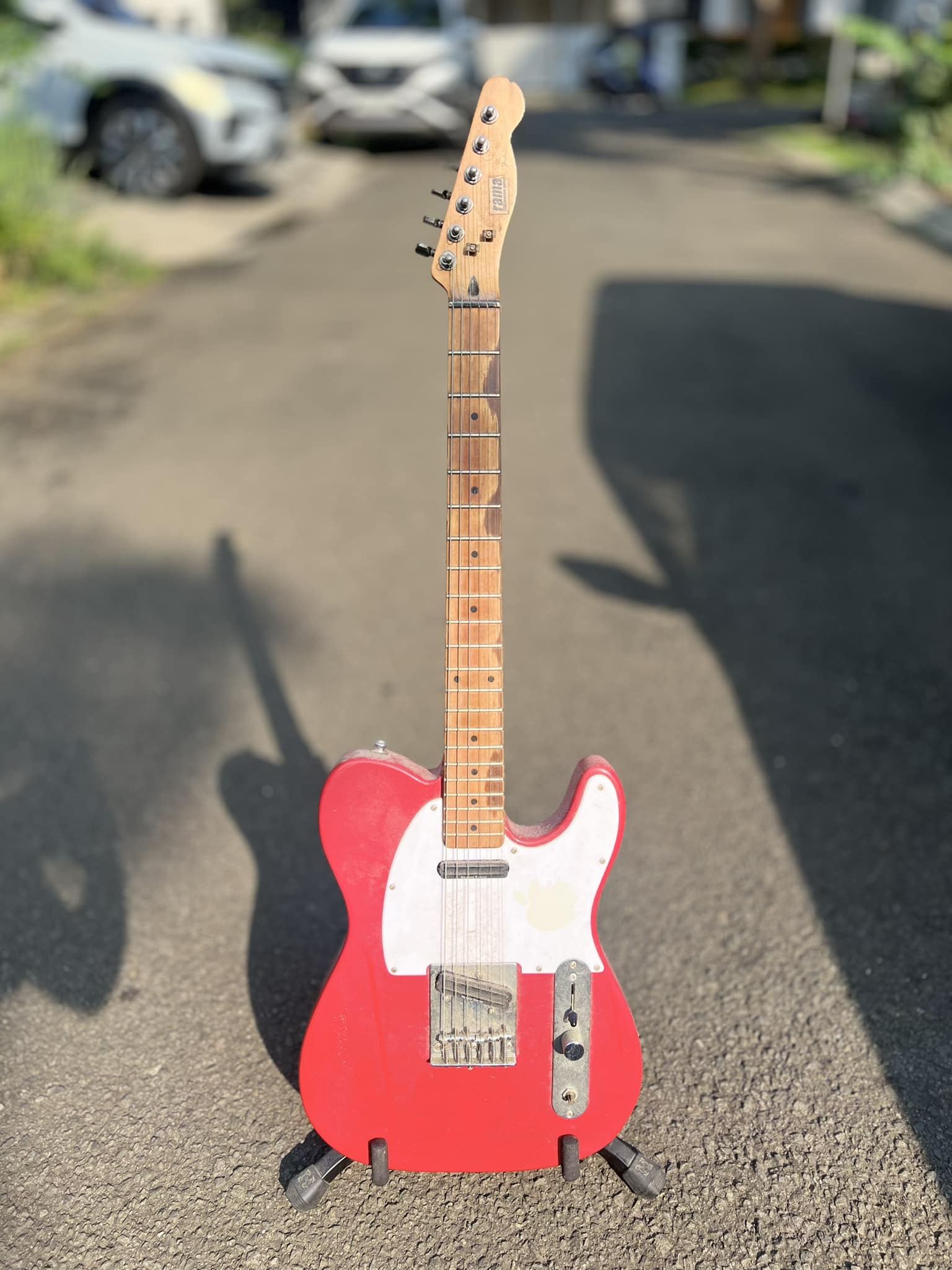 Squier Telecaster with Seymour Duncan Hot Rails pickups