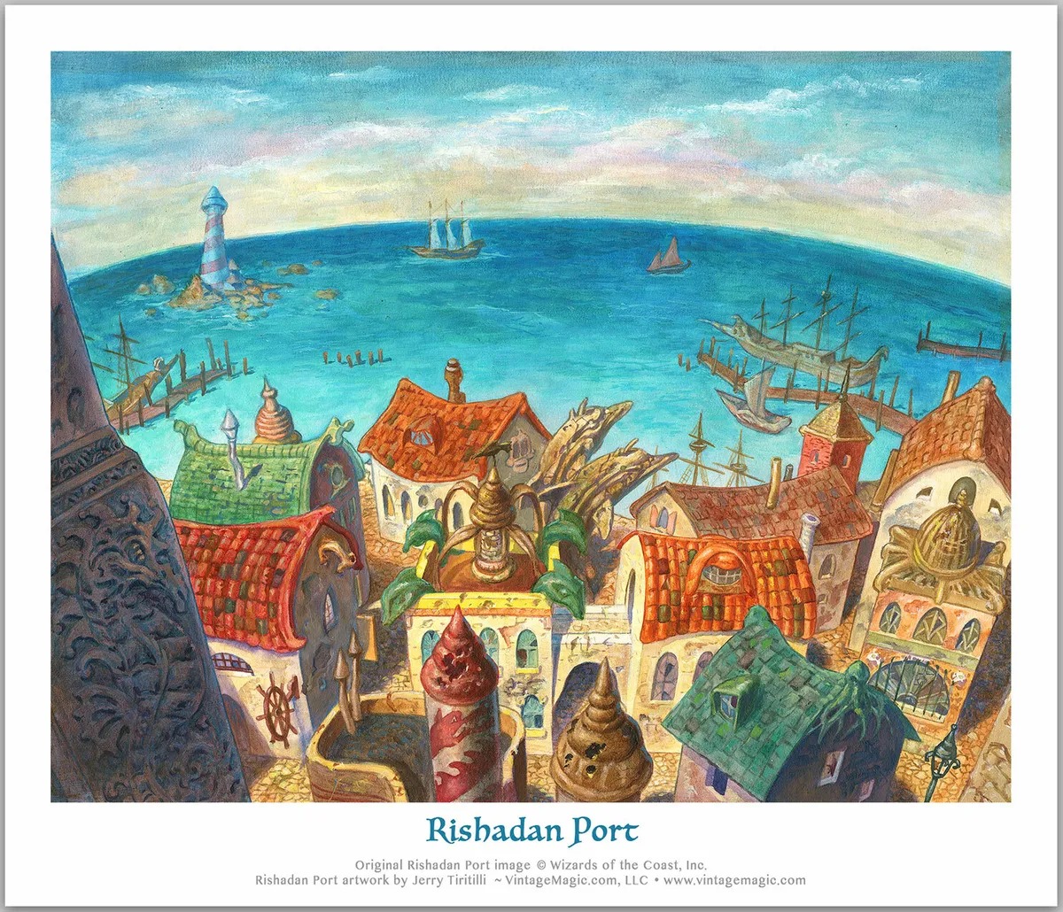 What is your favorite mtg art? Mine is Rishadan Port from Jerry
