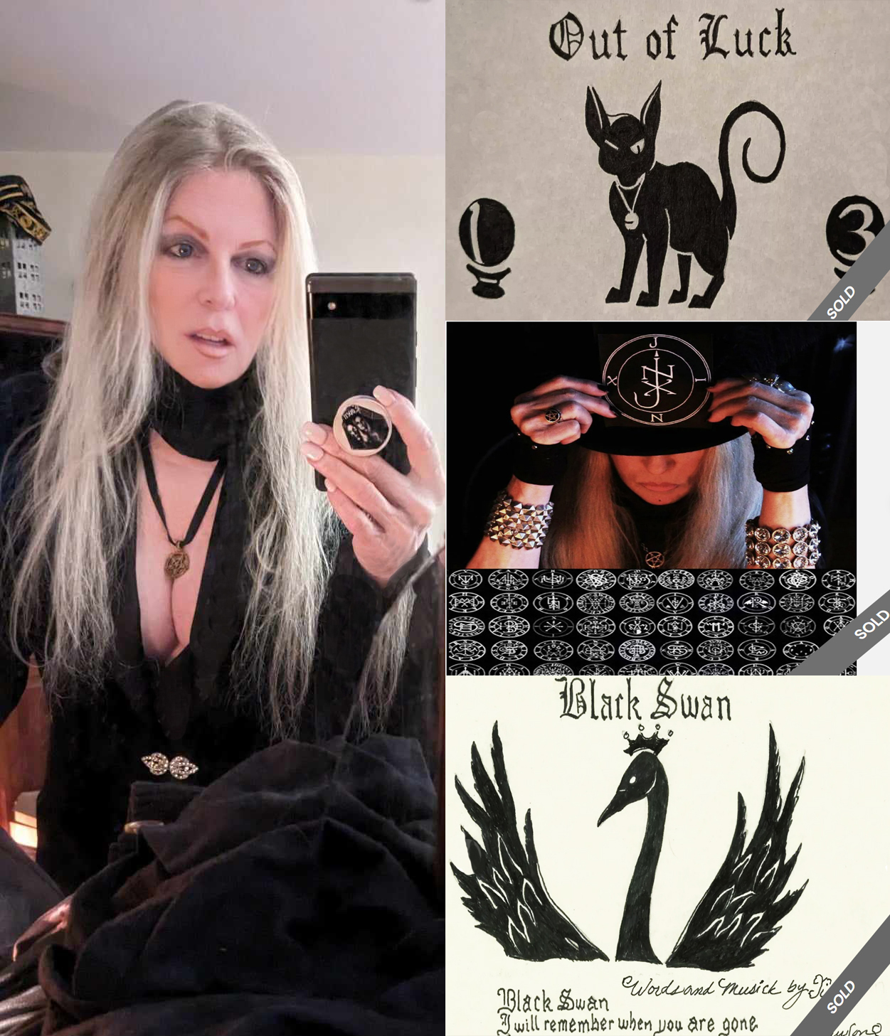 カール2本セット JINX of COVEN newest story of 'For Unlawful Carnal Knowledge' song