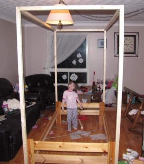 DIY Bedroom Makeover with Ikea Twin Bed Frame