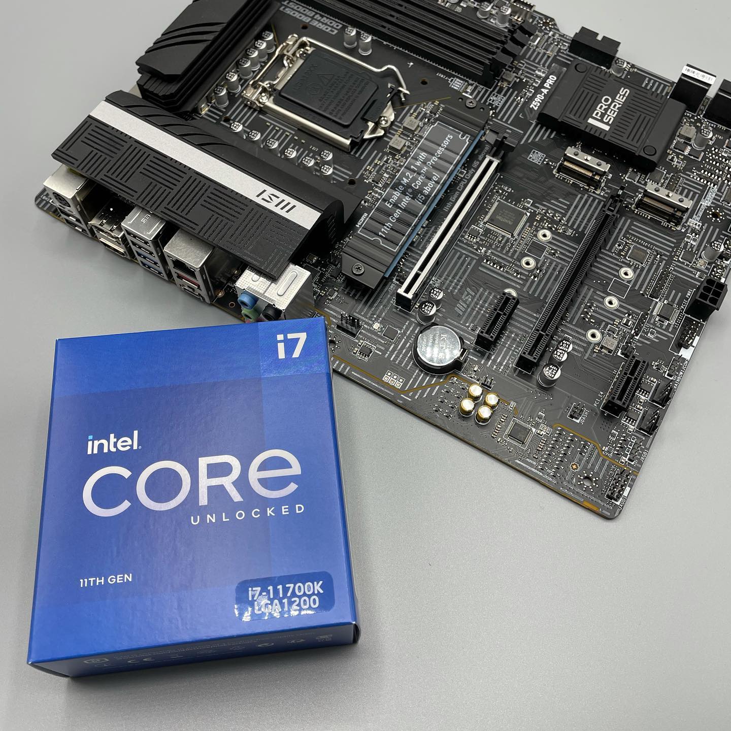 Intrex - The new 11th gen Intel i7 11700K and MSI Z590APRO... | Facebook