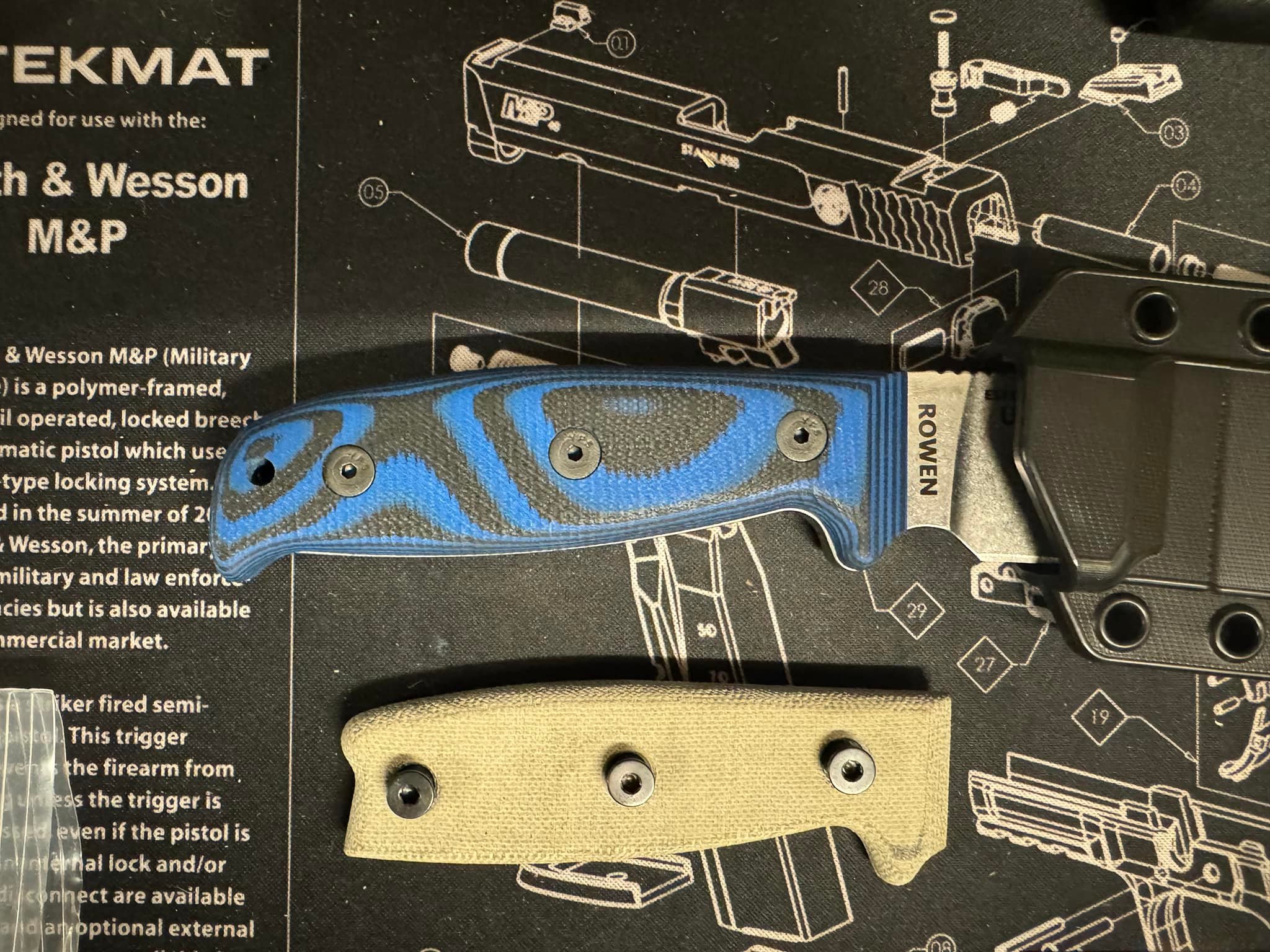 ESEE 3 in S35vn. For those of you that are fielding this knife 