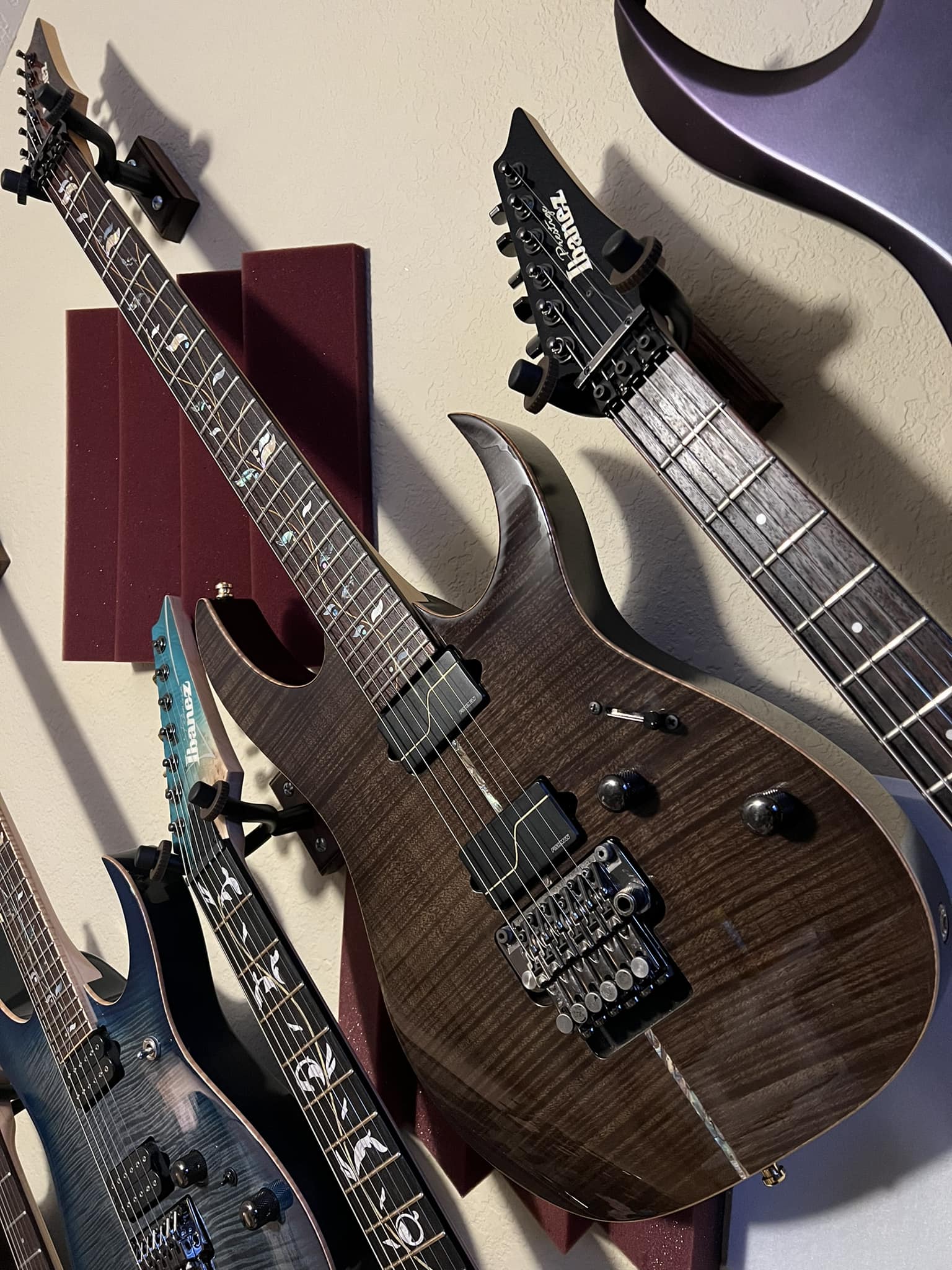 Ibanez 3620z guitar with J-Custom neck