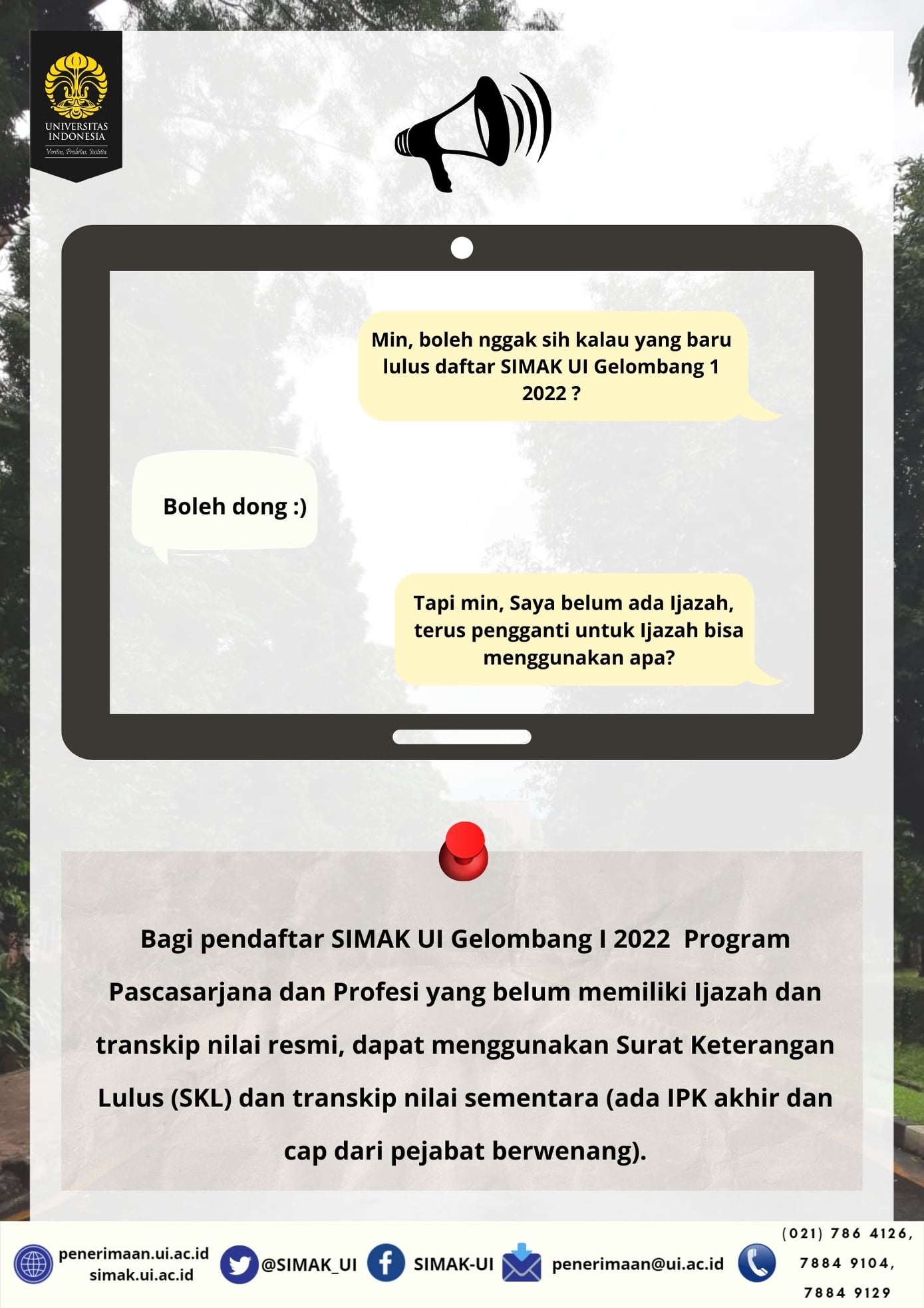 SIMAK-UI - Semua informasi rinci seputar daftar jurusan,...