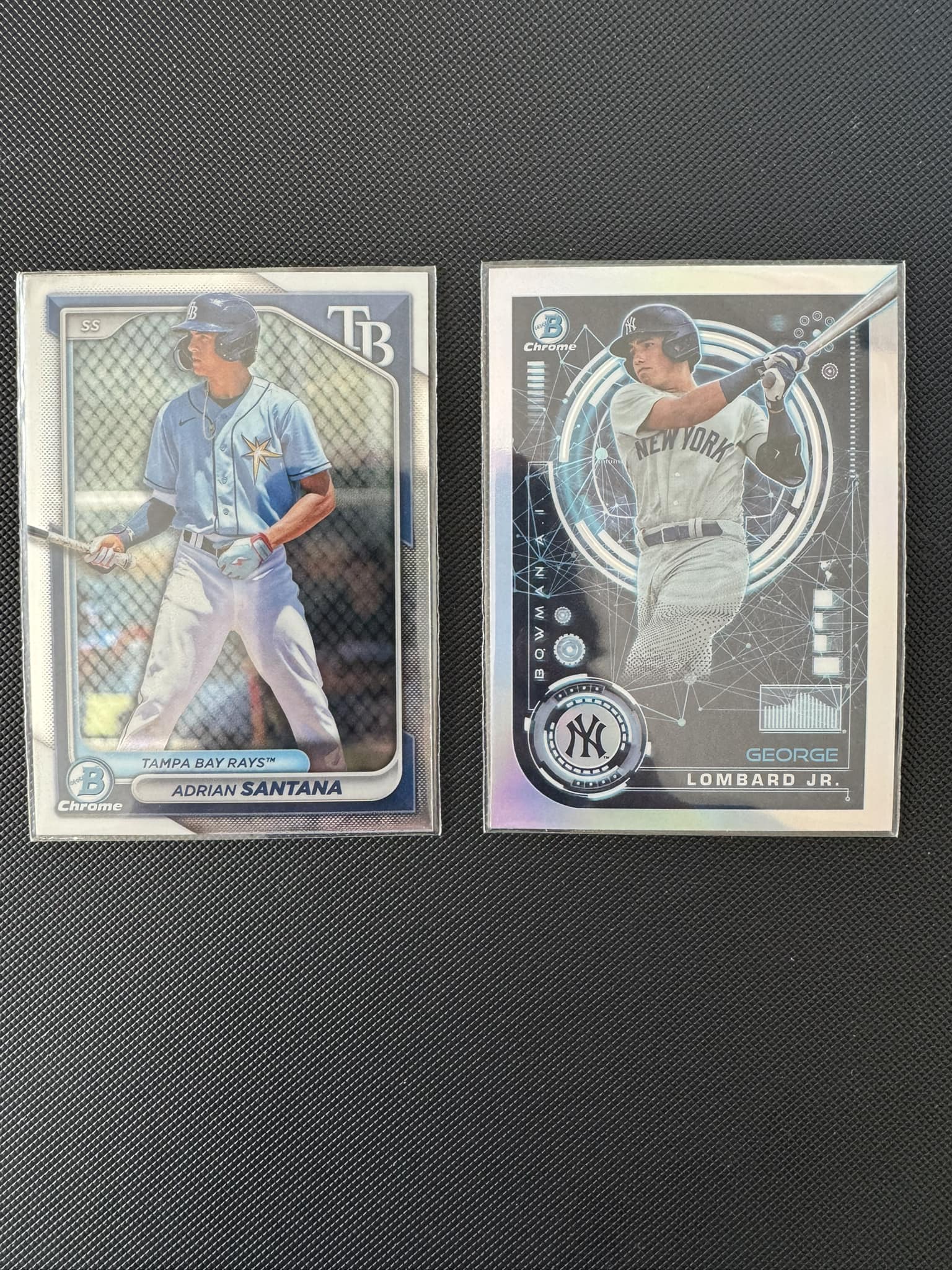 Jorge Quintana 2026 Bowman Chrome auto card pulled