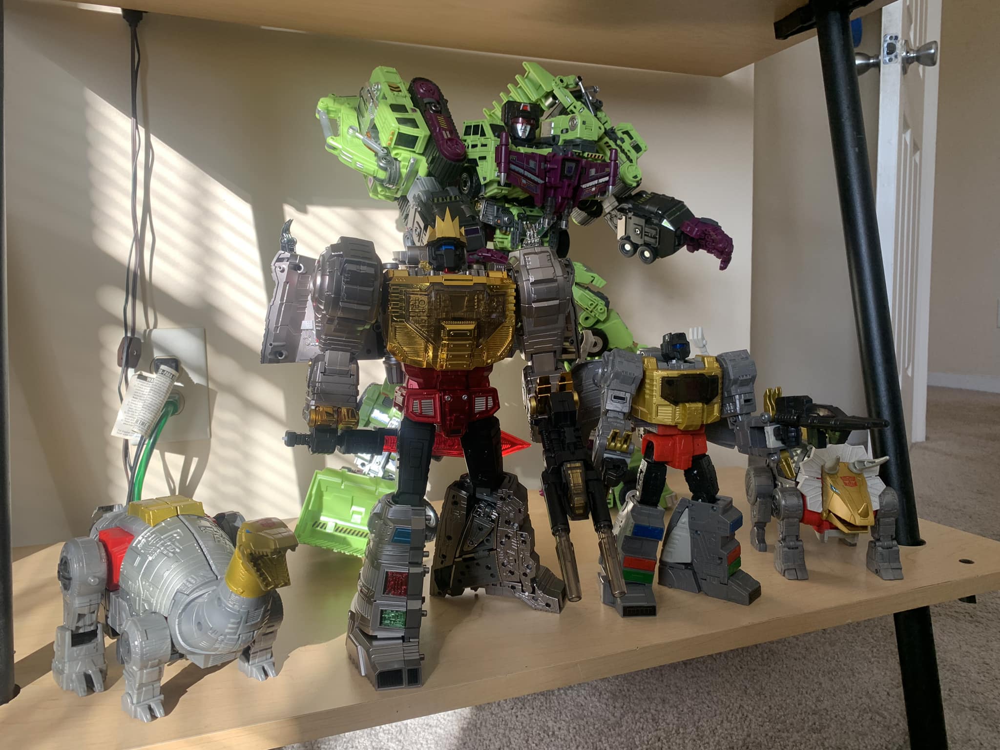Jinbao DF-01 Predaking Beast King assembly and size