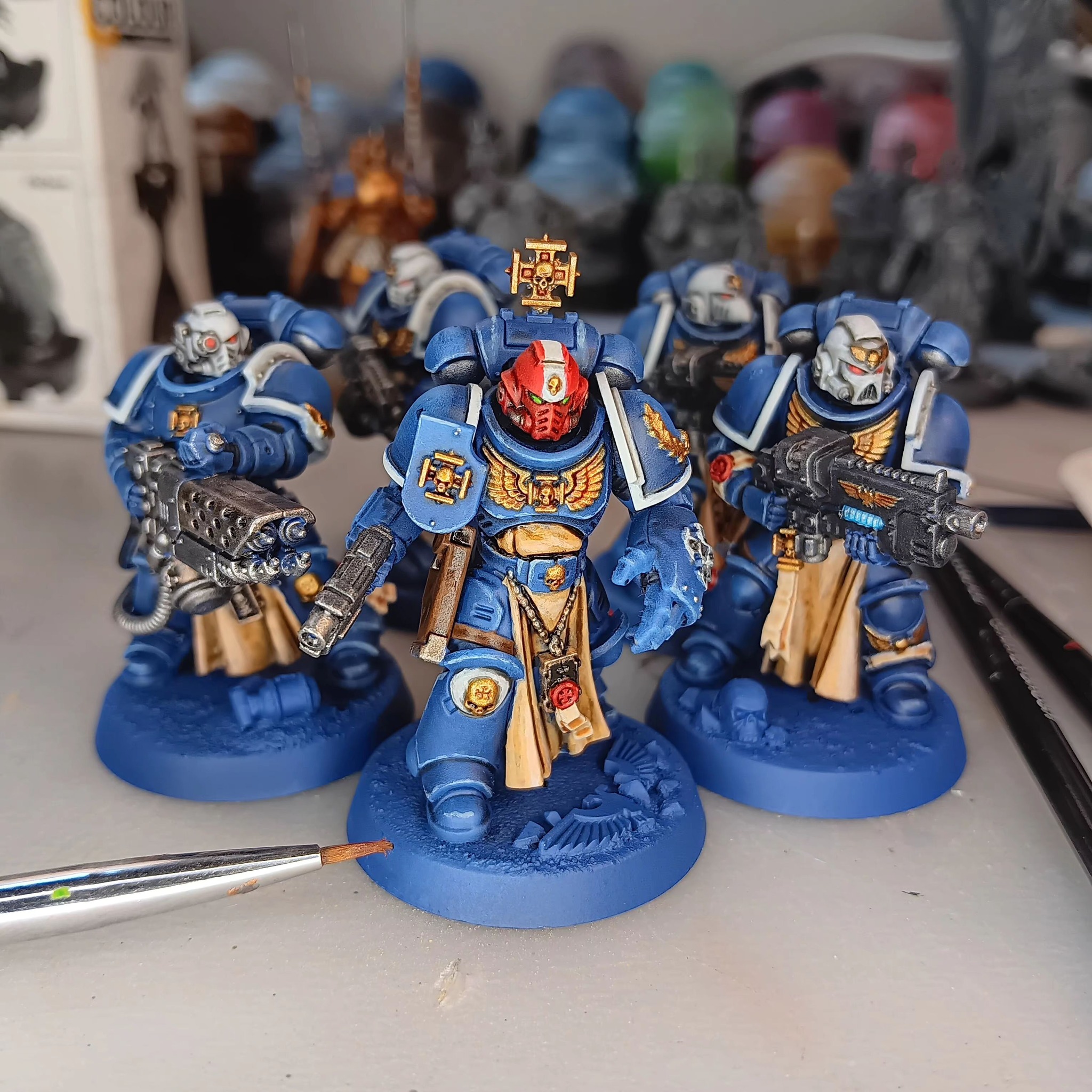 WIP, second Sternguard veteran squad almost finished