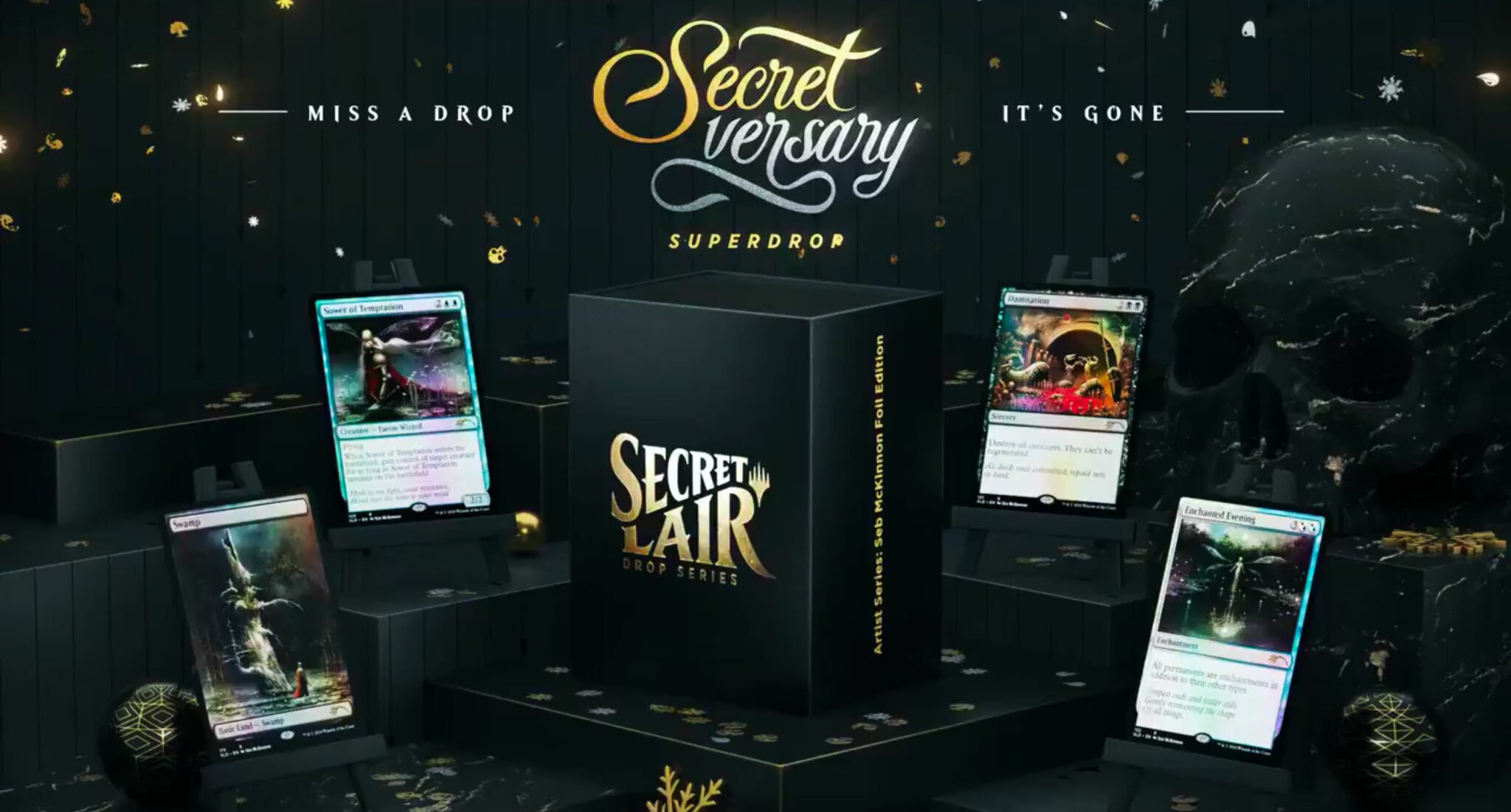 Seb Mckinnon: Nymph Kiss (2022) Canadian Artist/Magic the 