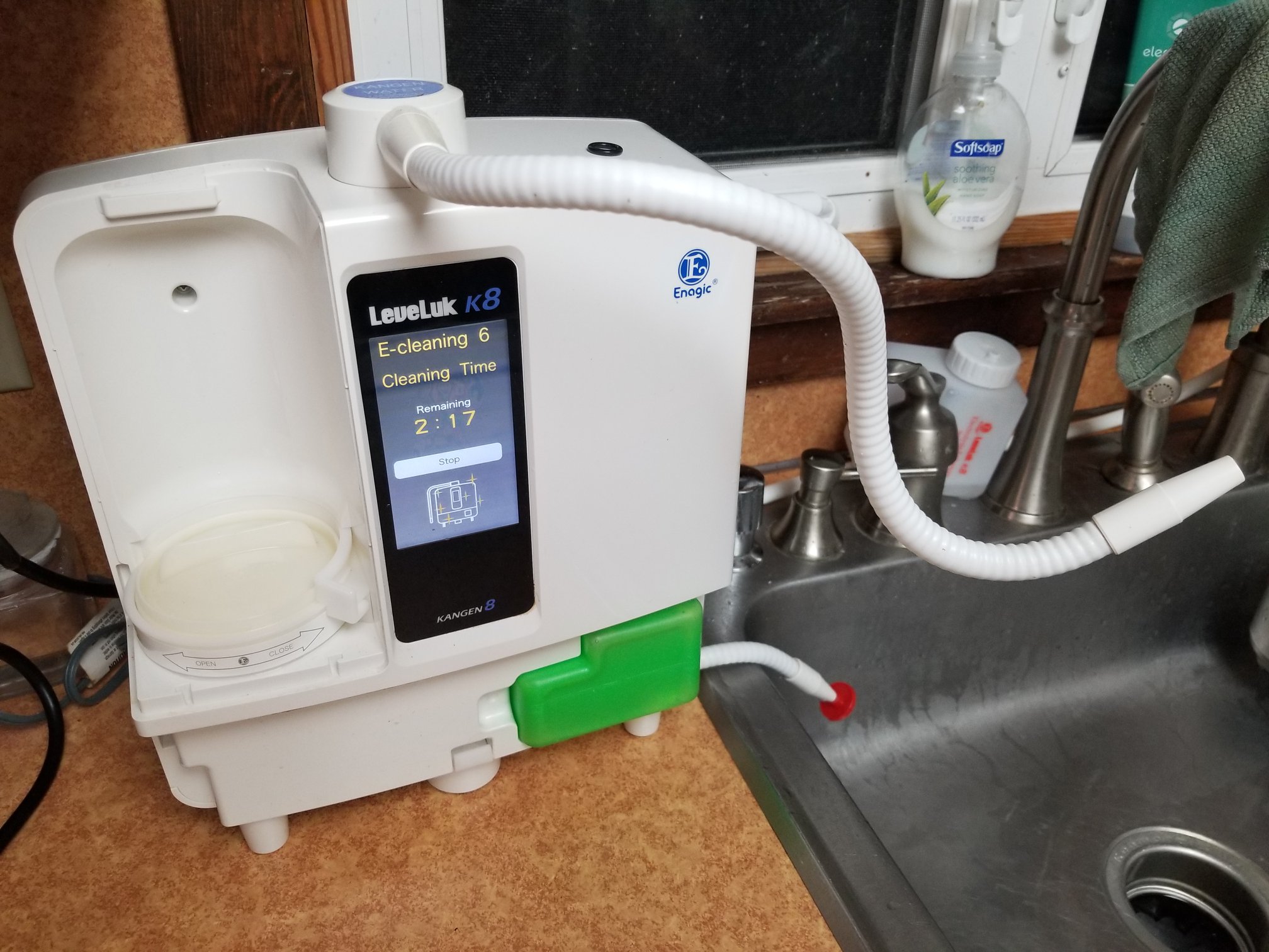 Bob - This is our beloved K8 Enagic Kangen Water Ionizer. It is 