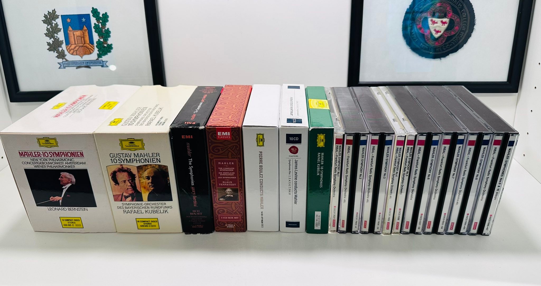 Complete Mahler cycles on disc