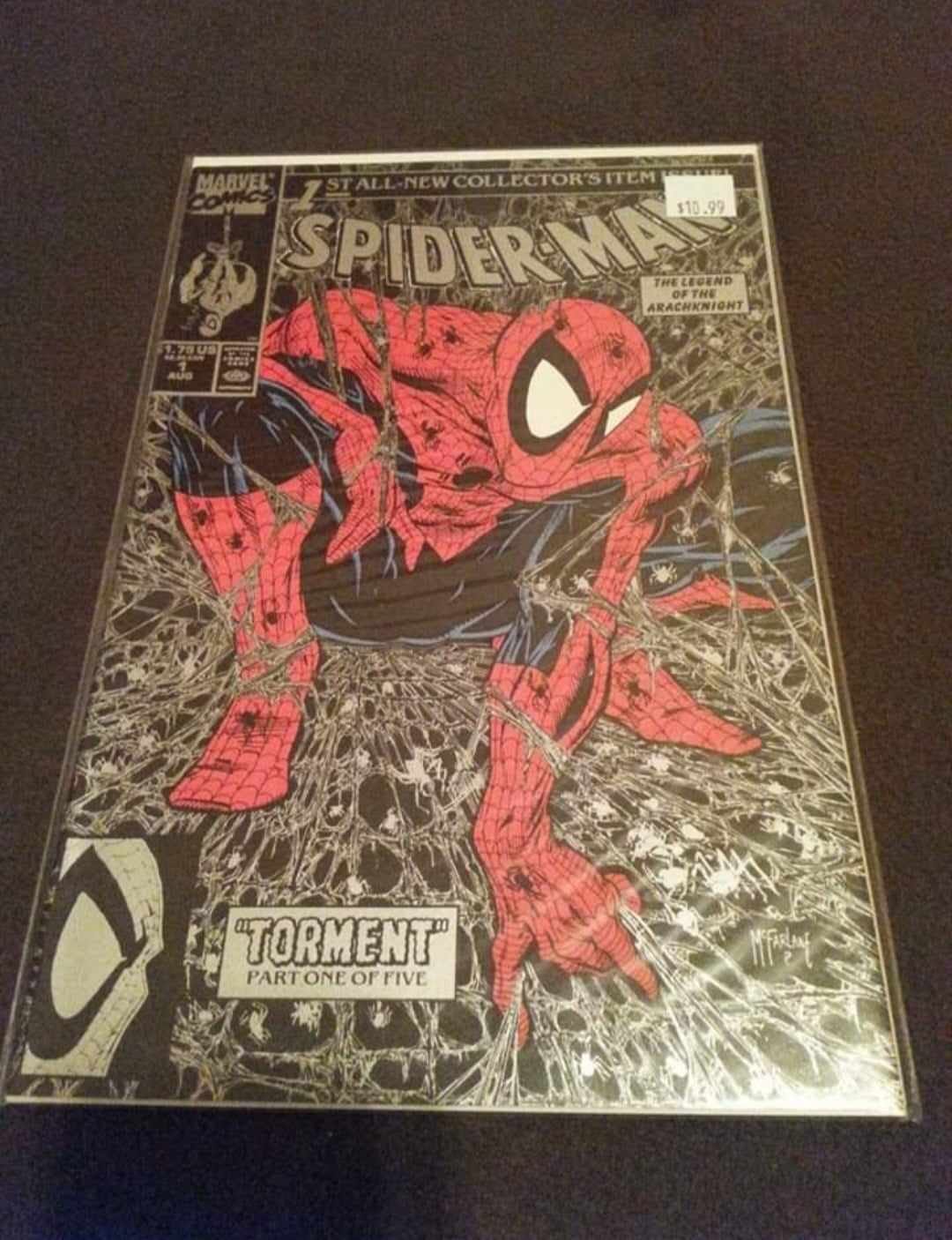本 SPIDER-MAN #1 1990 Collectors アメコミリーフ