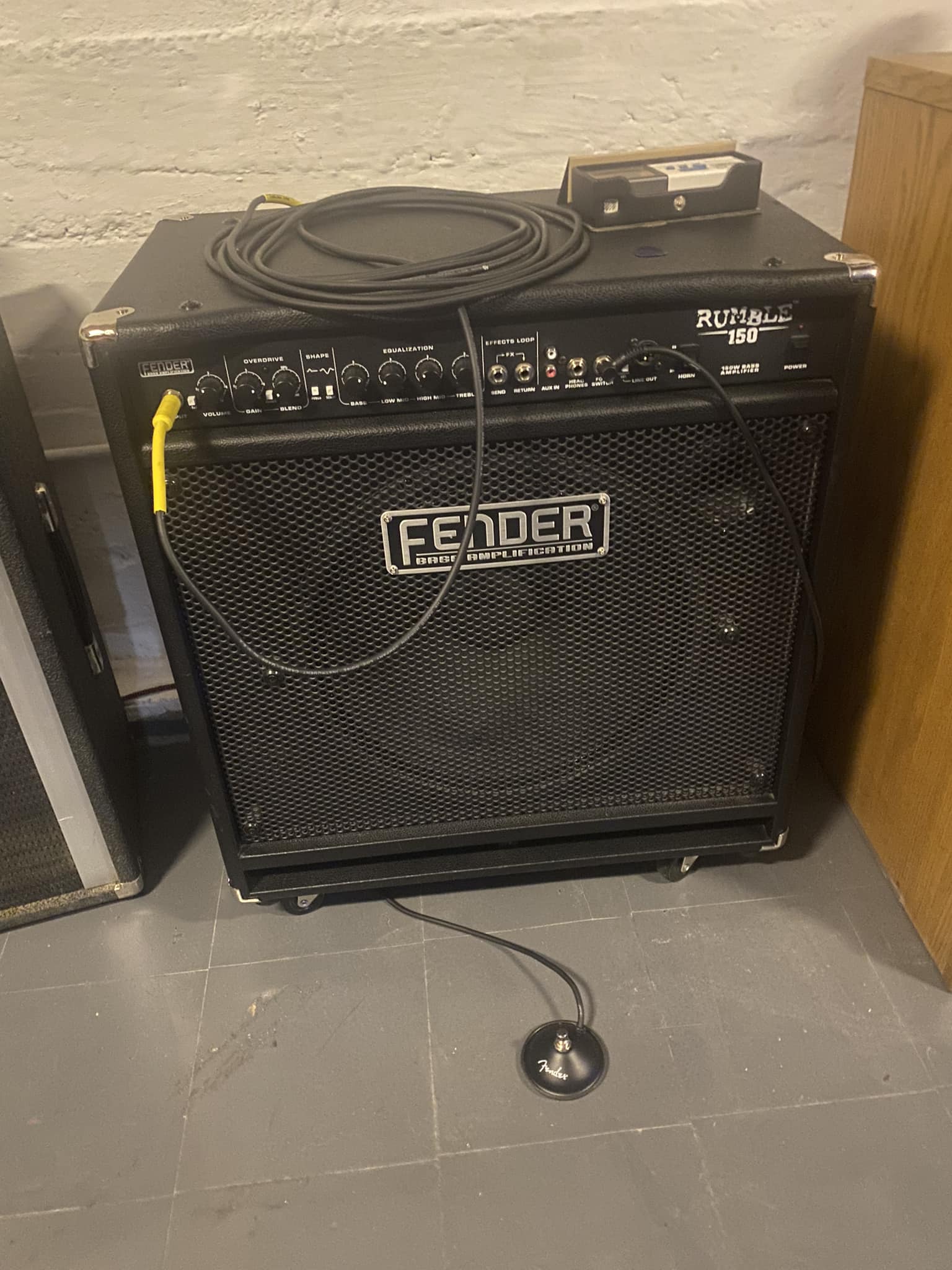 Fender Rumble 150 no audio output