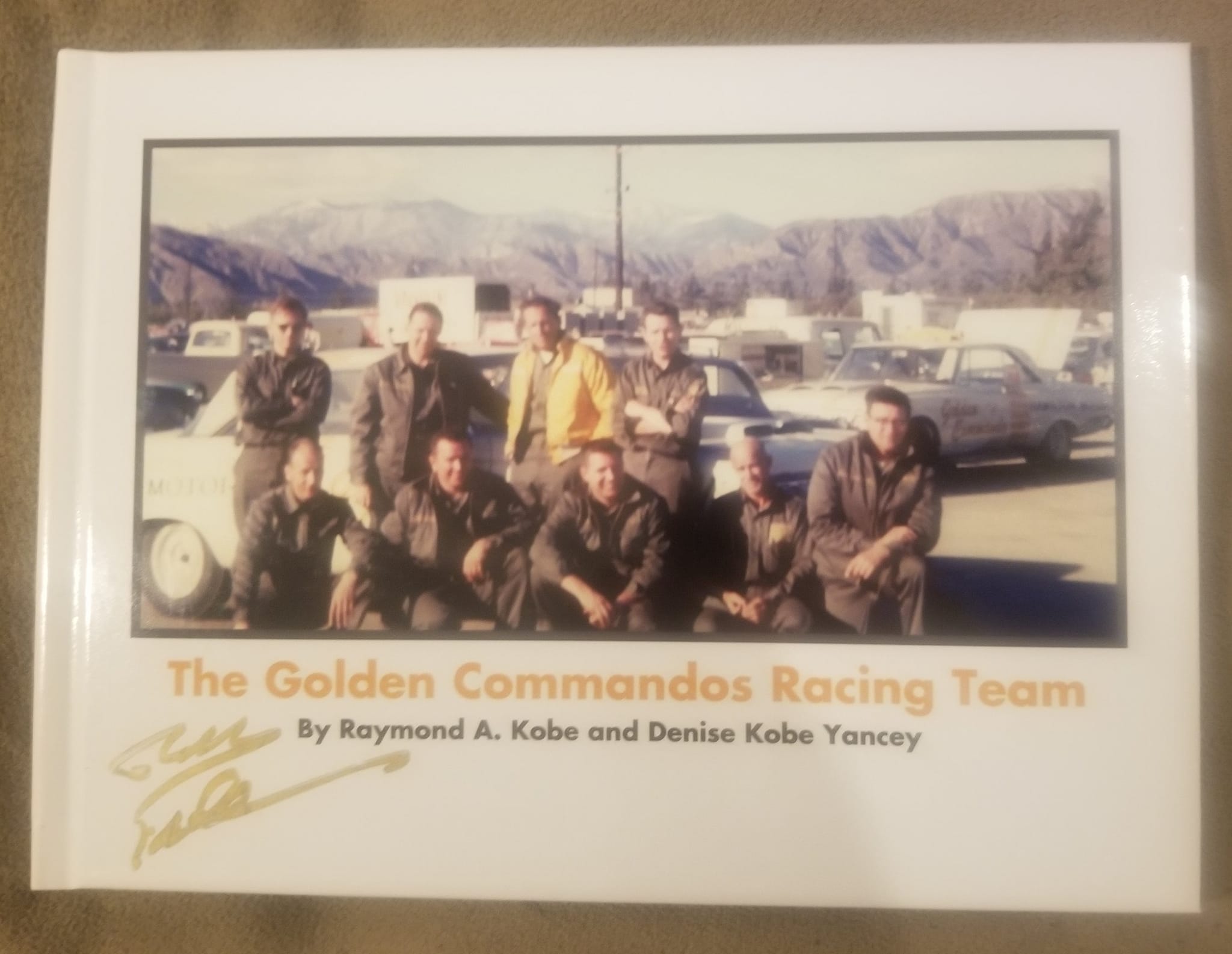 Mark - I picked up this book, The Golden Commandos Racing Team and was ...