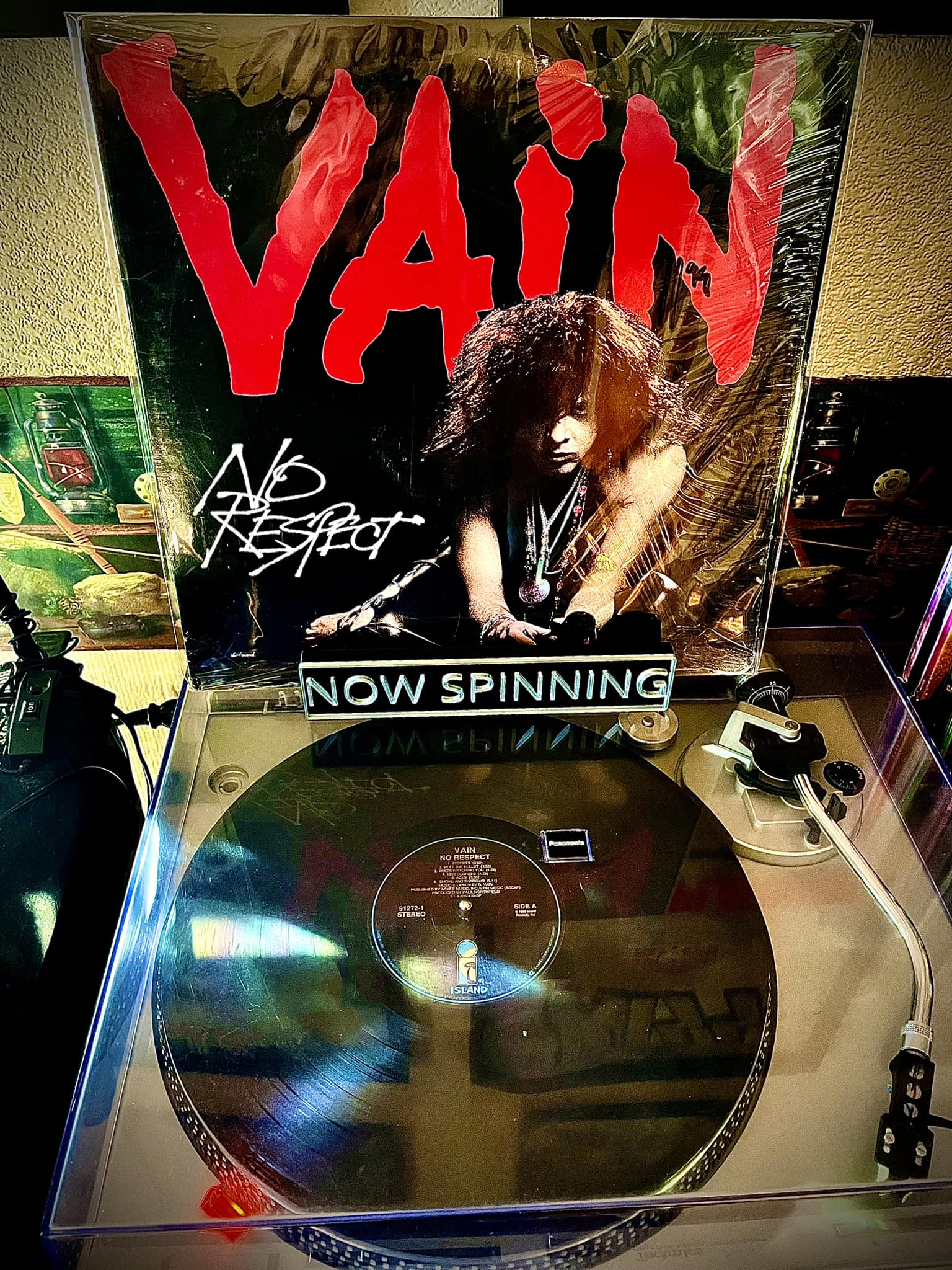 Vain's debut album No Respect