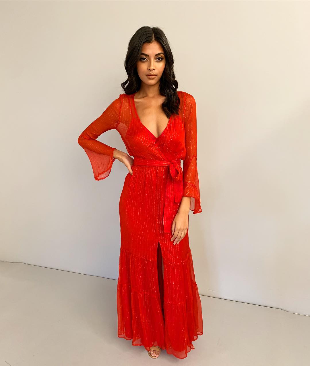 open lace back dress KOOKAI