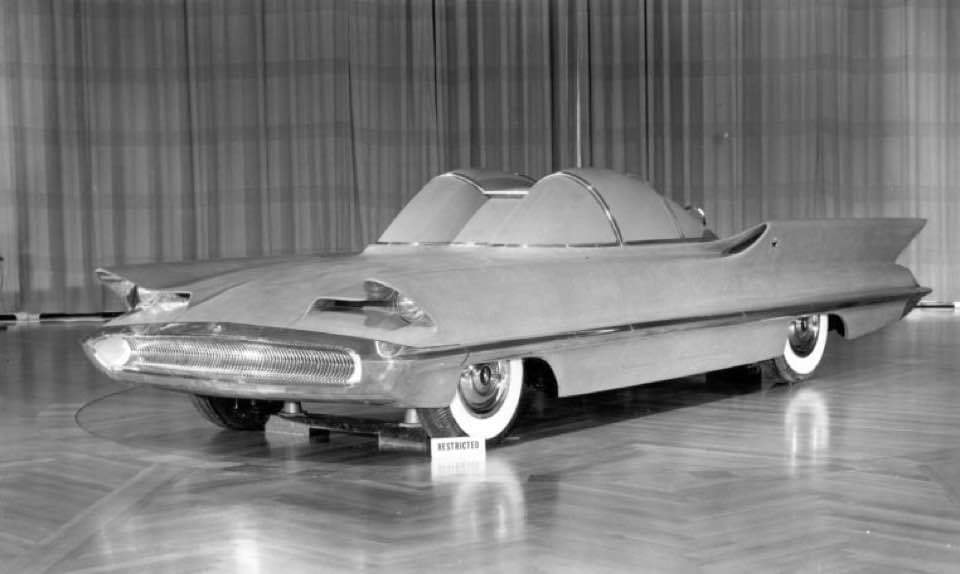 HRN Model 1/64 Lincoln Futura Concept 1955 - Edizione Limitata Colore Verde Minichamps - Foto 5